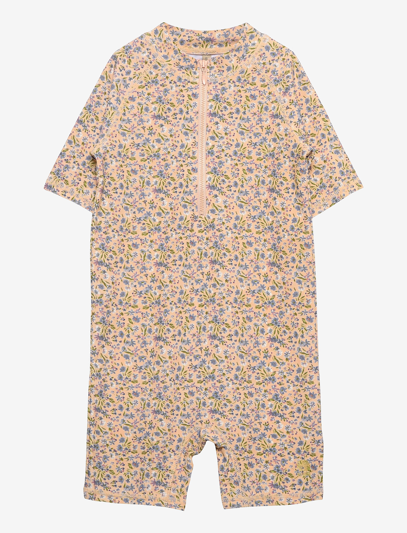 Wheat - Swimsuit Cas - blue flowers - 0