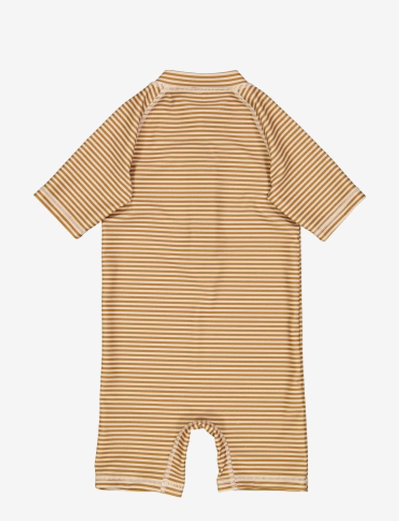 Wheat - Swimsuit Cas - sommerkupp - golden green stripe - 1