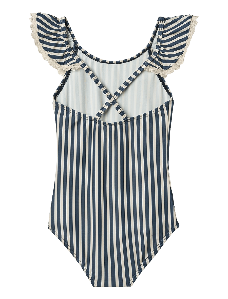Wheat - Swimsuit Doris - uv-kläder - blue stripe - 2