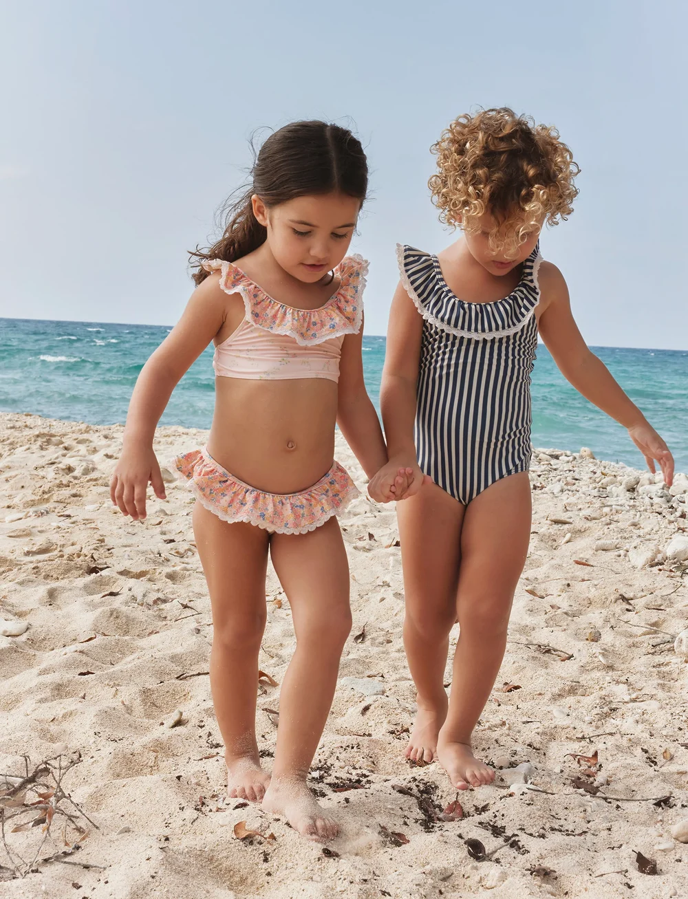 Wheat - Swimsuit Doris - uimapuvut - blue stripe - 5