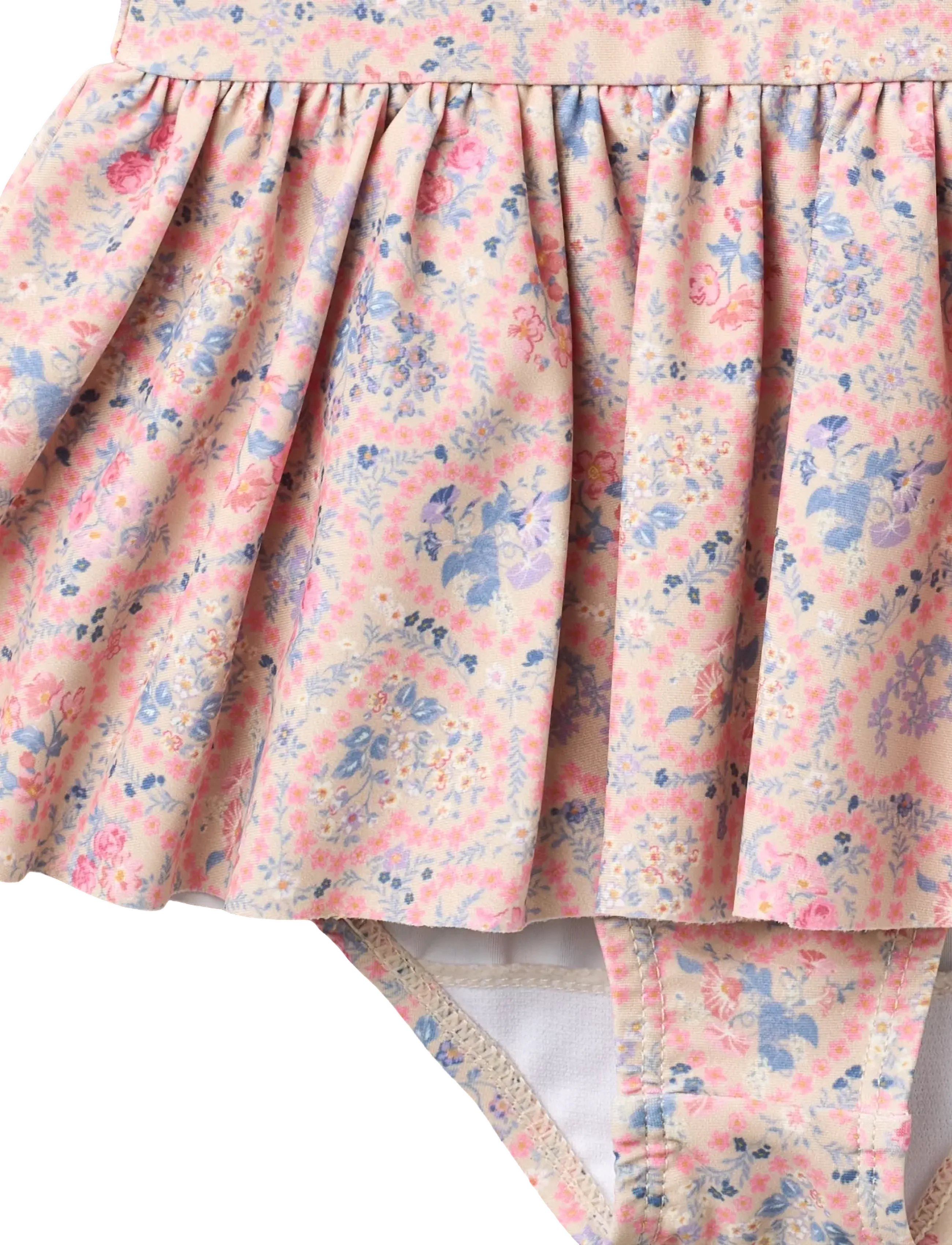 Wheat - Swimsuit Erna - pink heart flowers - 2