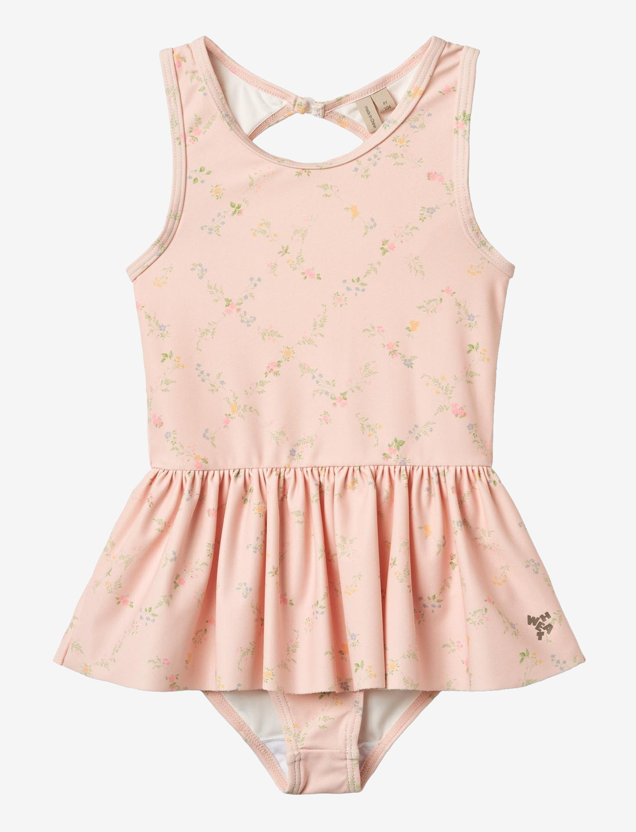 Wheat - Swimsuit Erna - powder checked flowers - 0