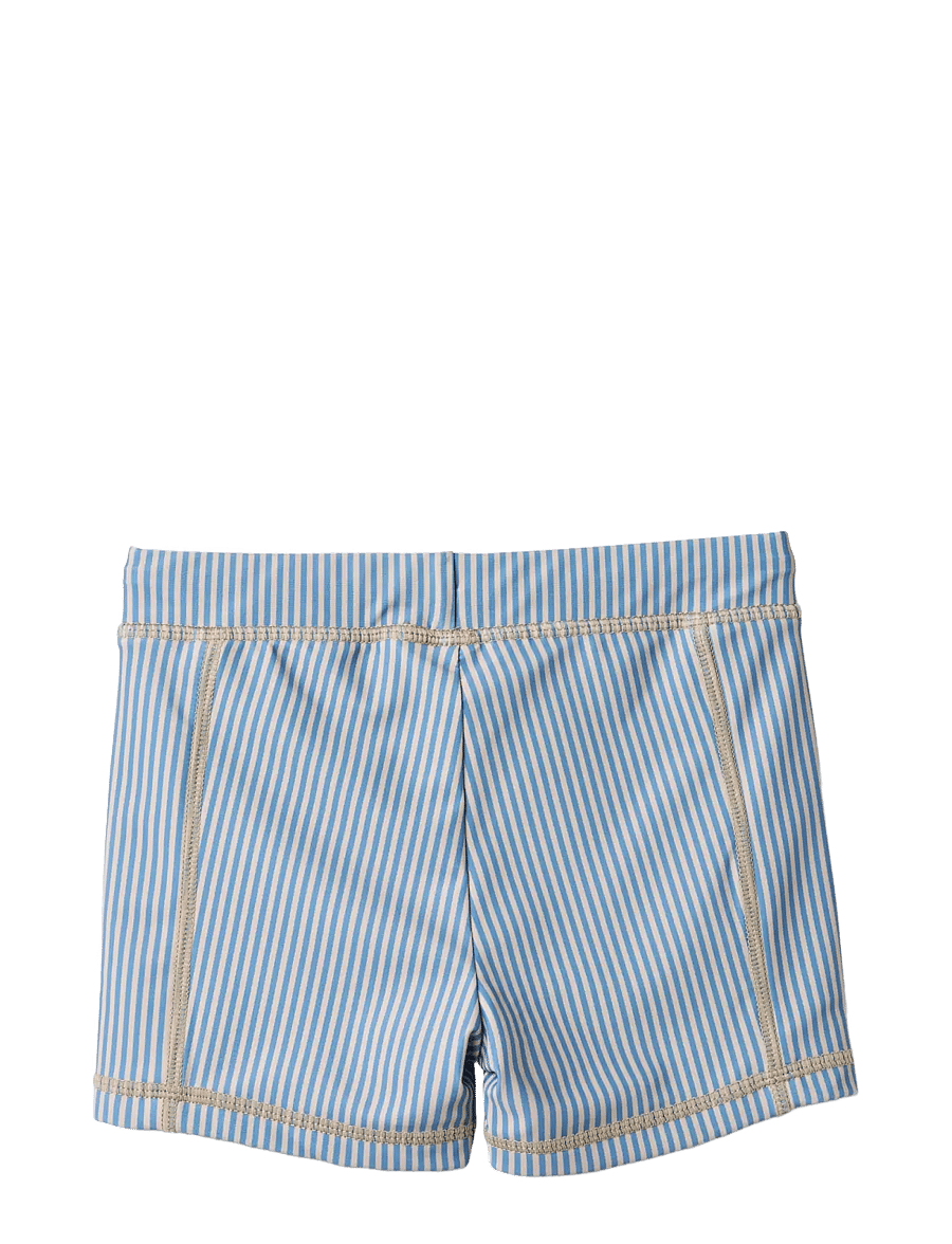Wheat - Swim Shorts Ulrik - blue swim stripe - 1
