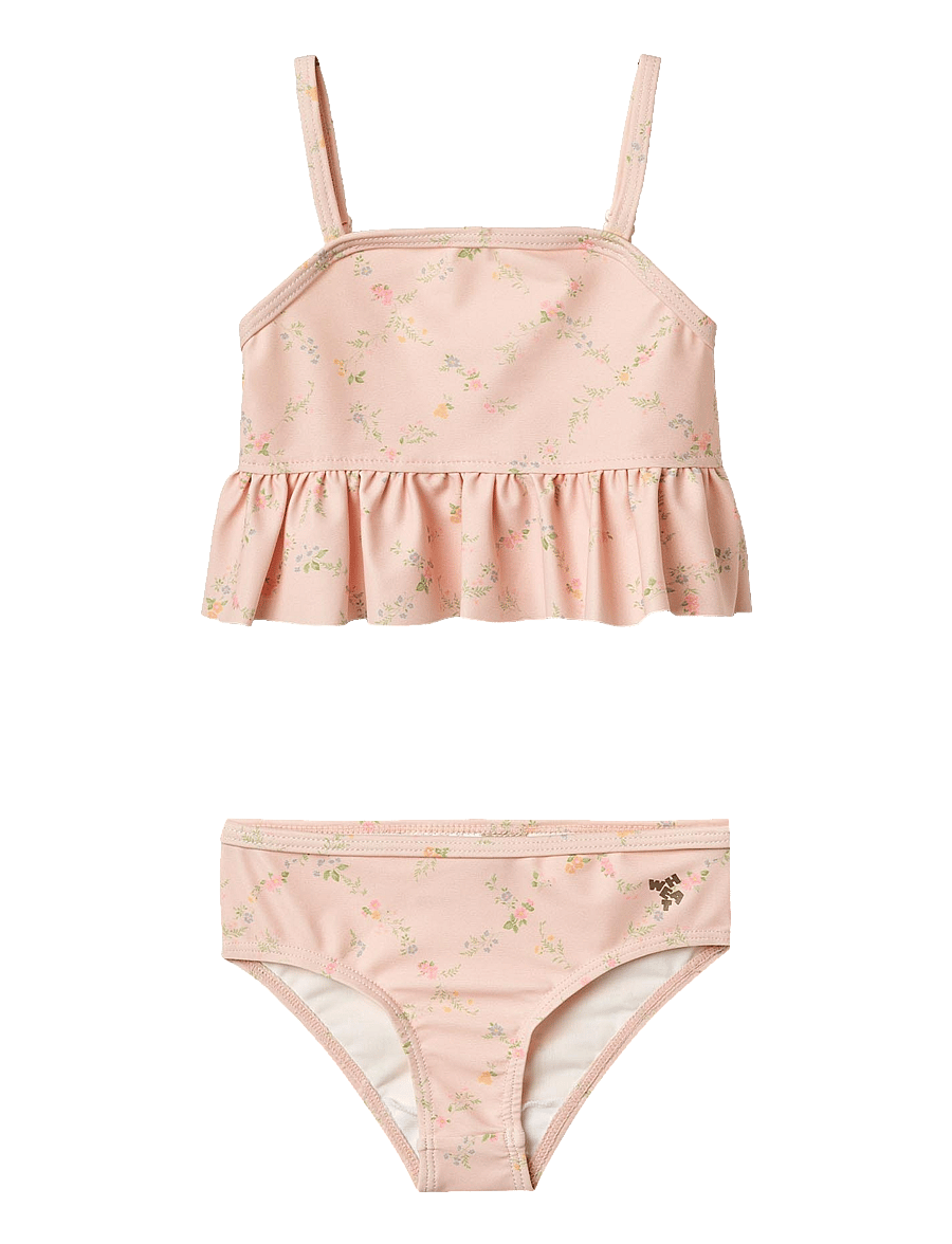 Wheat - Bikini Lærke - uv-bekleidung - powder checked flowers - 0