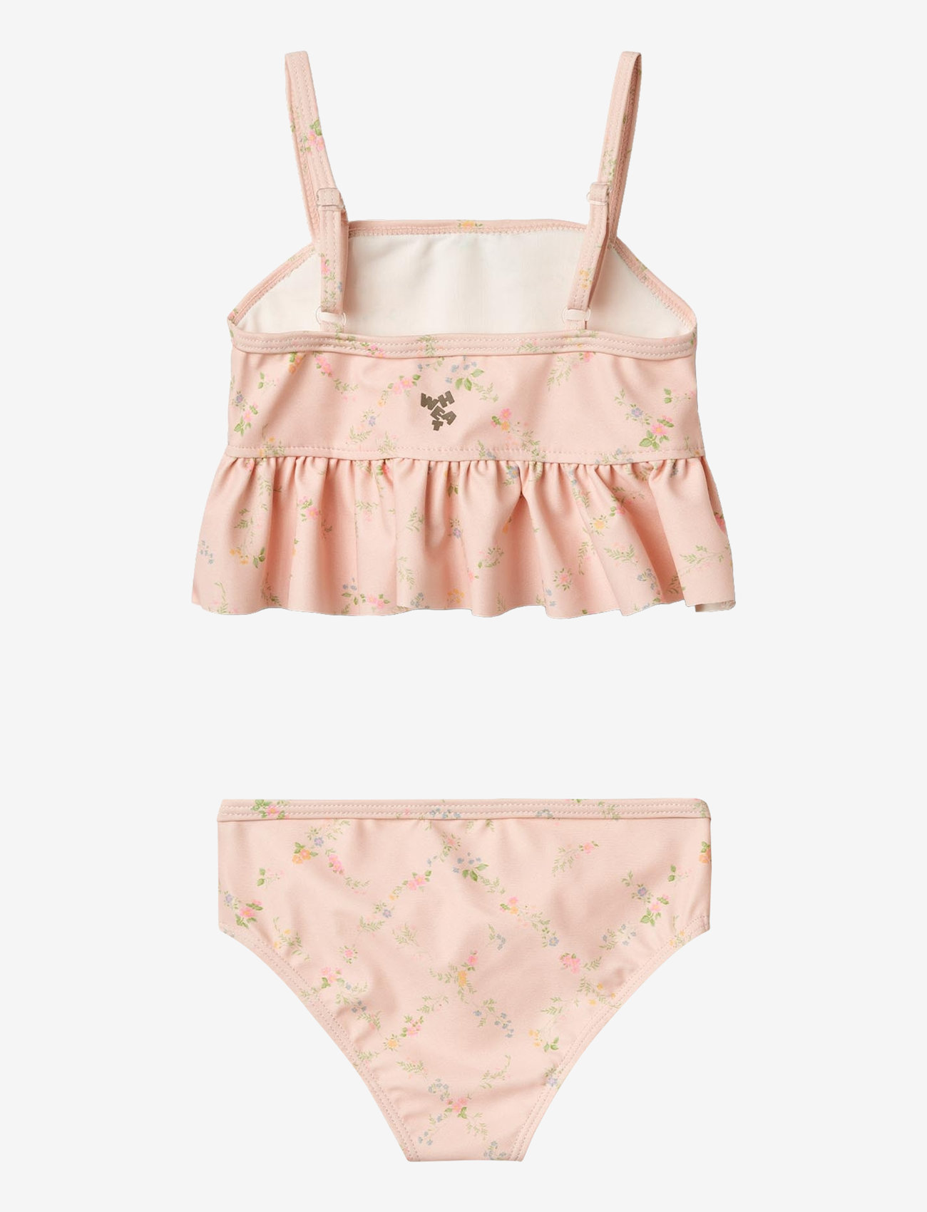 Wheat - Bikini Lærke - bikinis - powder checked flowers - 1