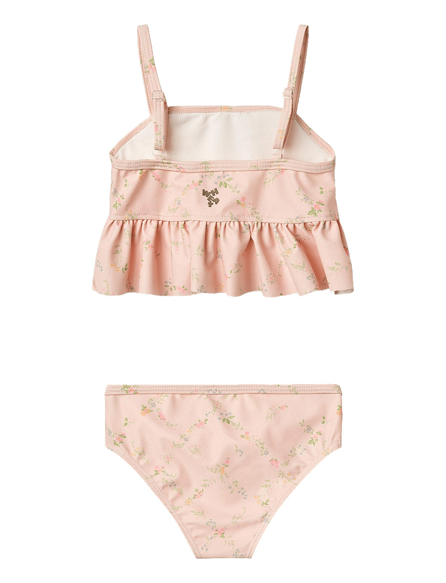 Wheat - Bikini Lærke - uv-bekleidung - powder checked flowers - 1