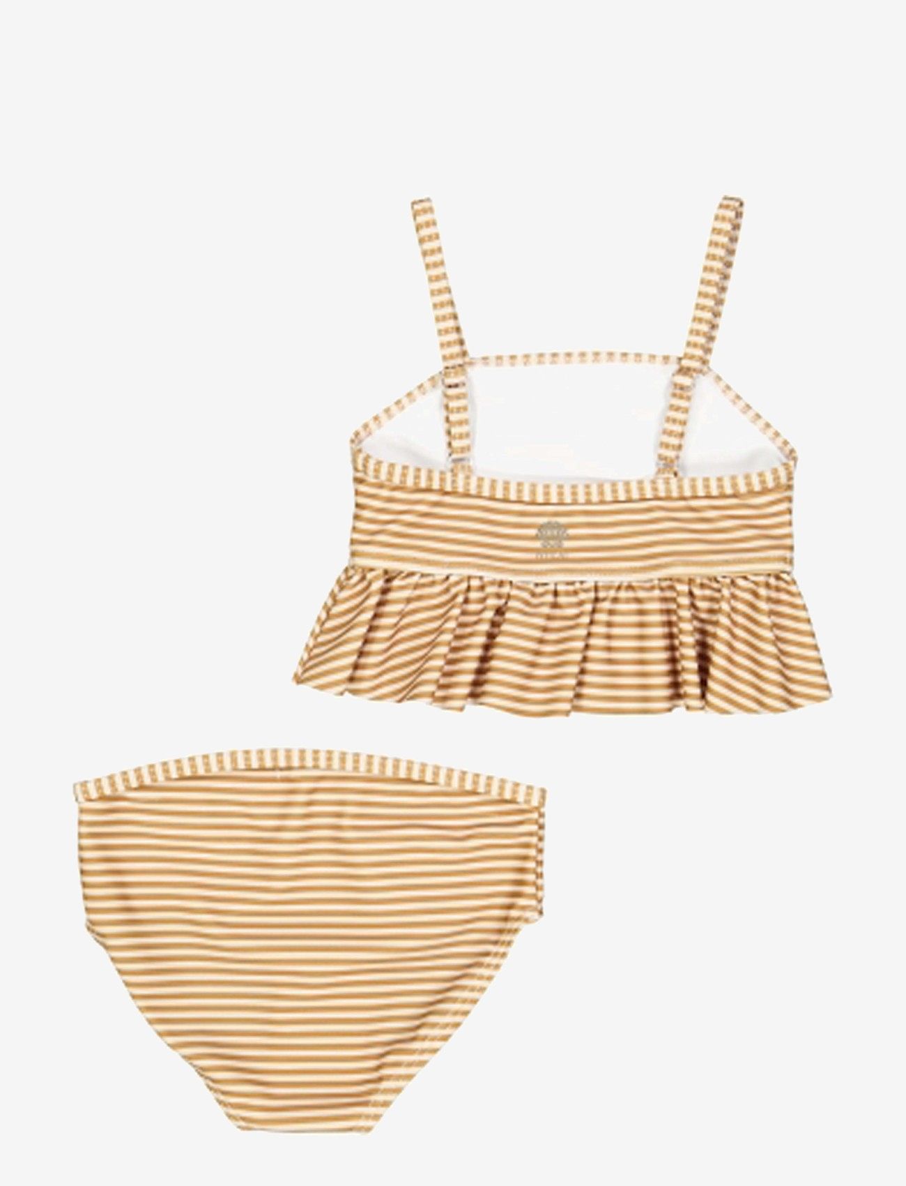 Wheat - Bikini Lærke - sommarfynd - golden green stripe - 1
