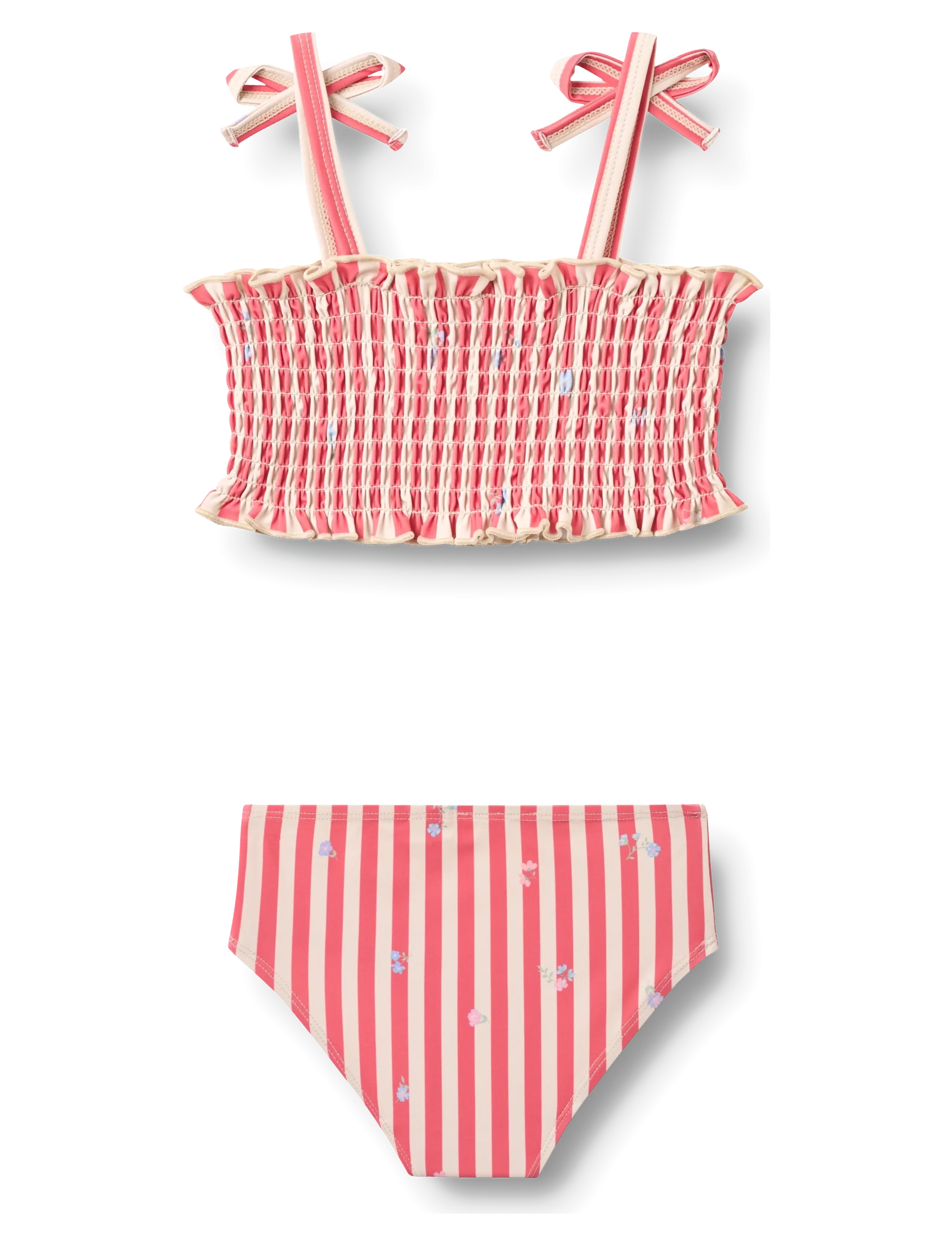 Wheat - Bikini Carla - bikiinid - red stripe flowers - 1