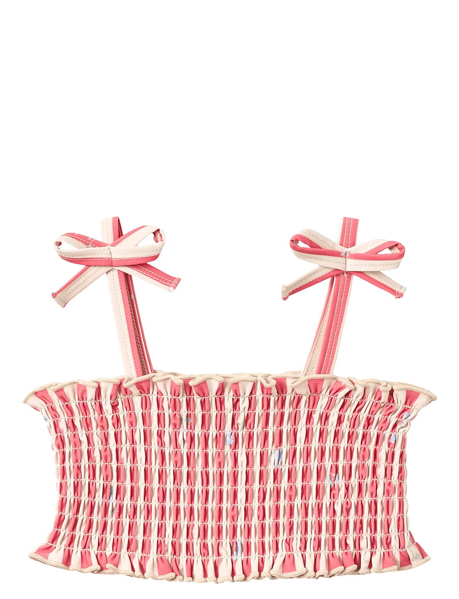 Wheat - Bikini Carla - bikinis - red stripe flowers - 2
