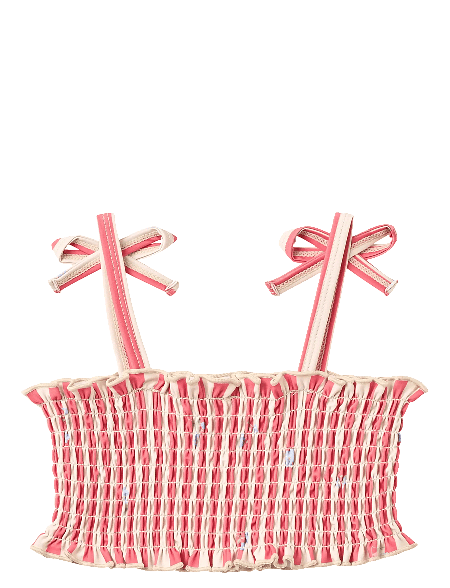 Wheat - Bikini Carla - bikinis - red stripe flowers - 3