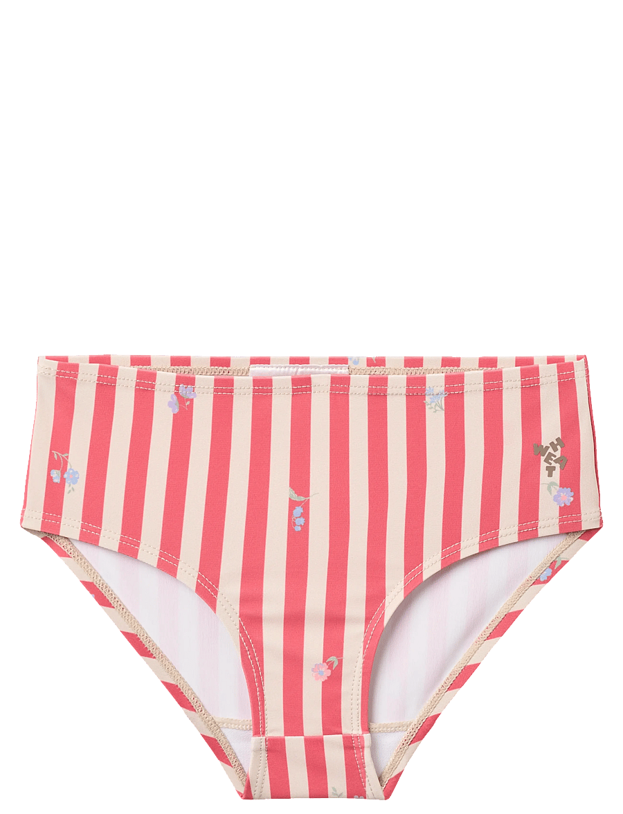 Wheat - Bikini Carla - bikinis - red stripe flowers - 4
