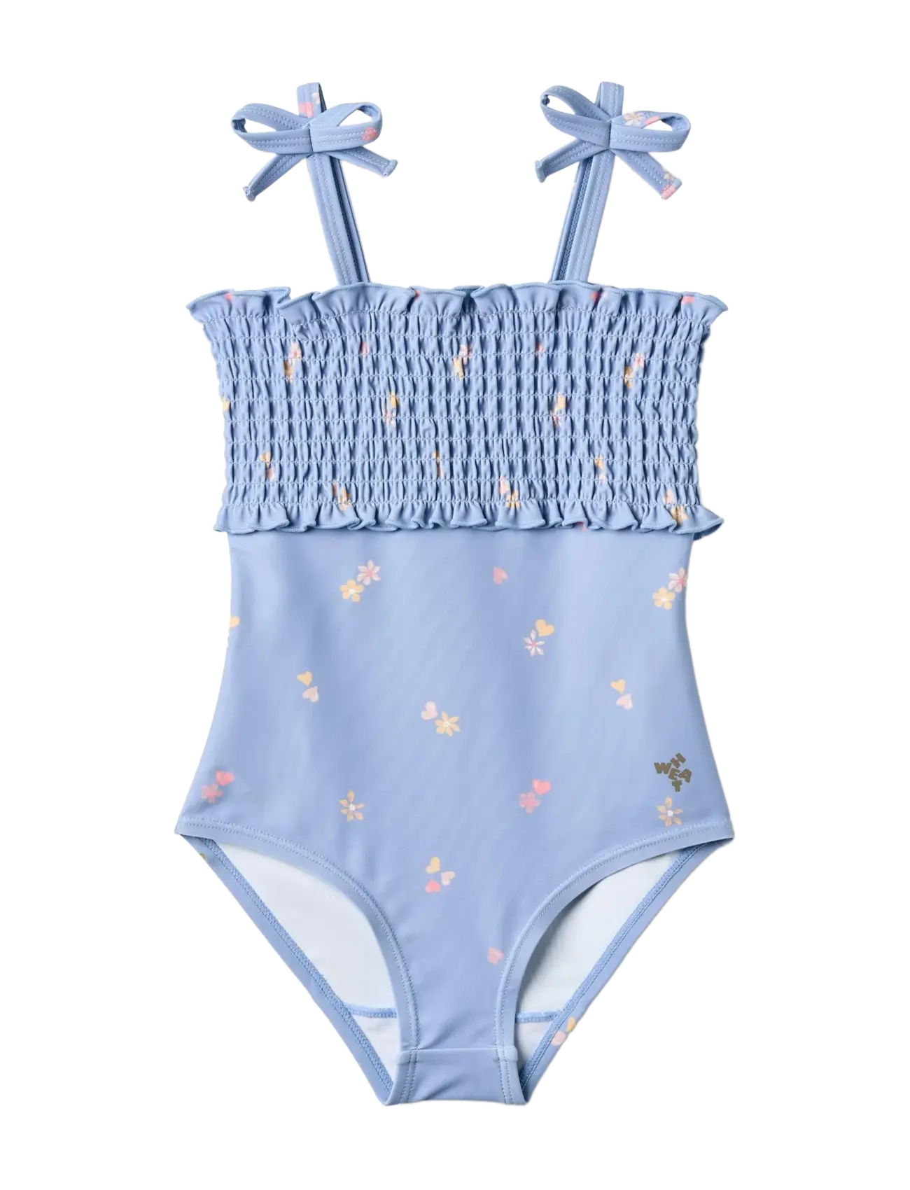 Wheat Swimsuit Selma - Badeanzüge - MORNING SKY HEARTS / blue