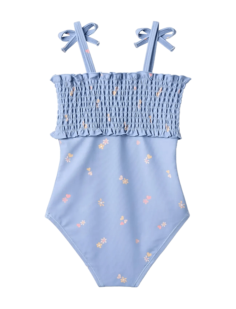 Wheat - Swimsuit Selma - badeanzüge - morning sky hearts - 2