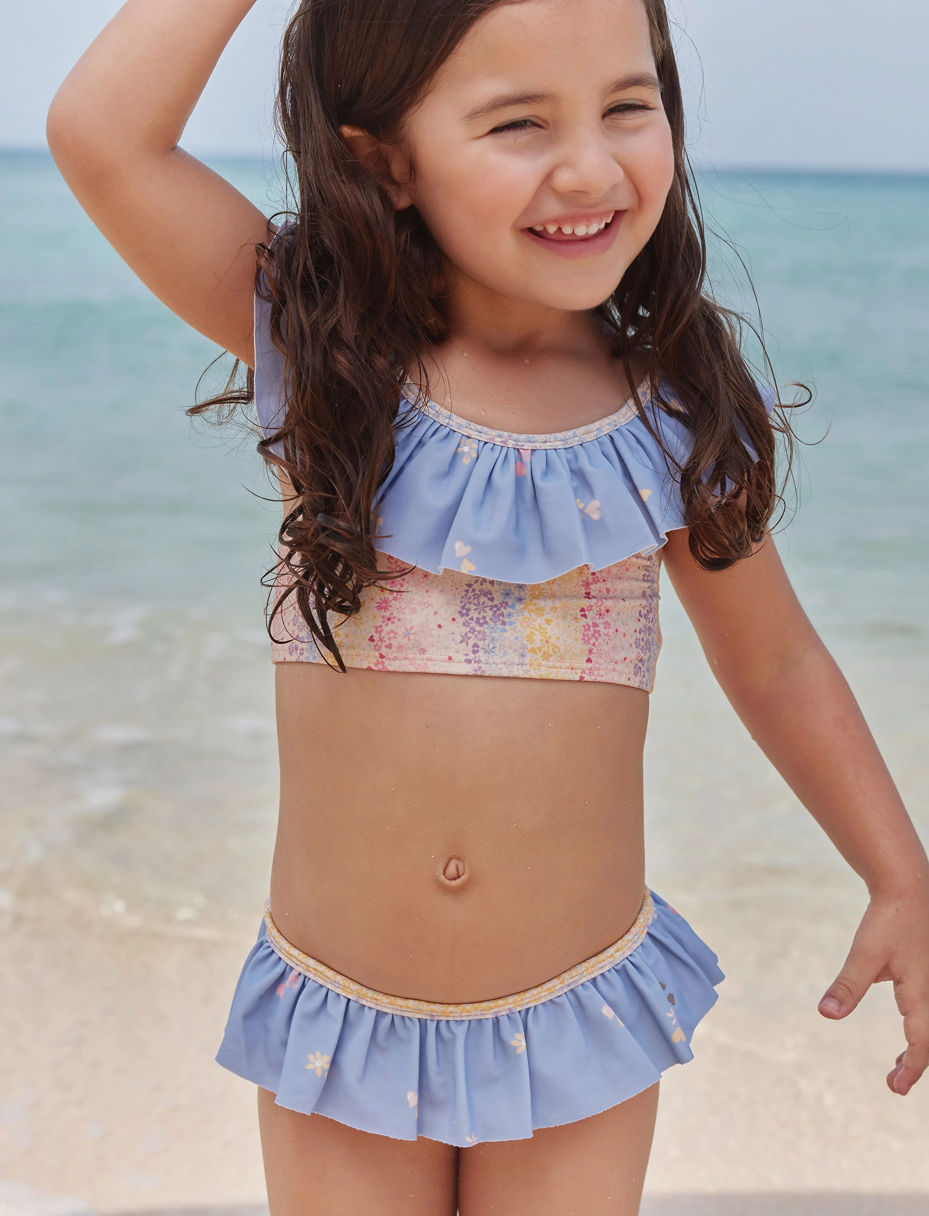 Wheat Bikini Bothilda, 98, Bademode, Rosa - Bikinis, Kinder