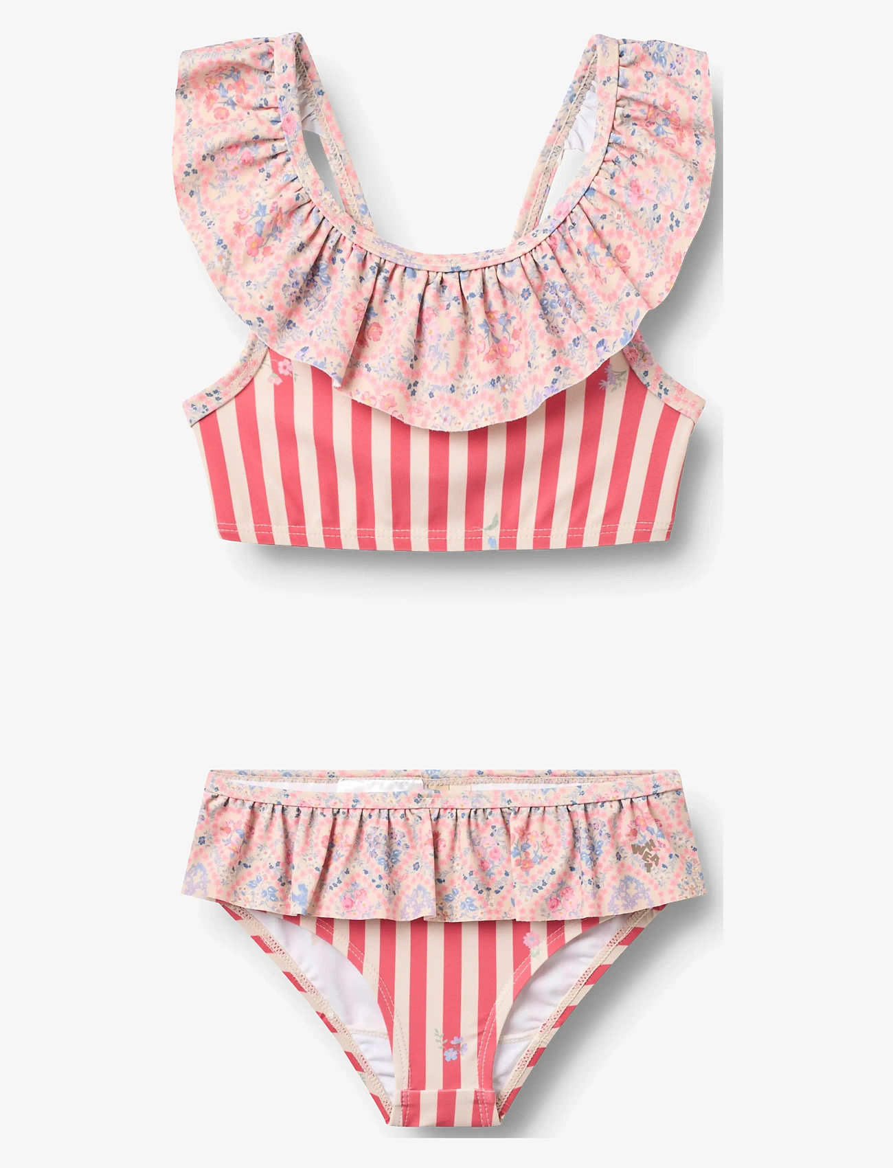Wheat - Bikini Bothilda - bikinis - pink heart flowers - 0