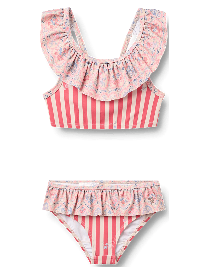 Wheat - Bikini Bothilda - bikinis - pink heart flowers - 0