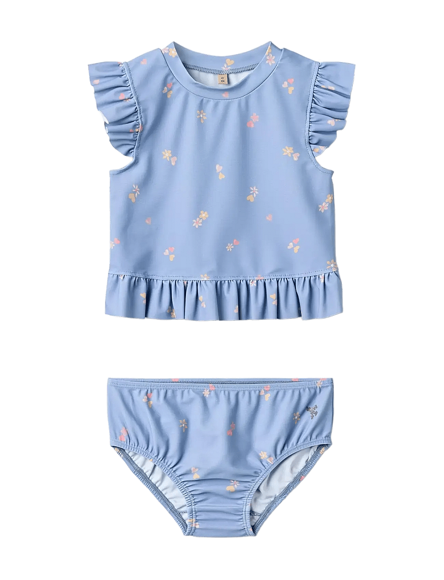 Wheat - Swim Set 2-piece Alma - uv-bekleidung - morning sky hearts - 1