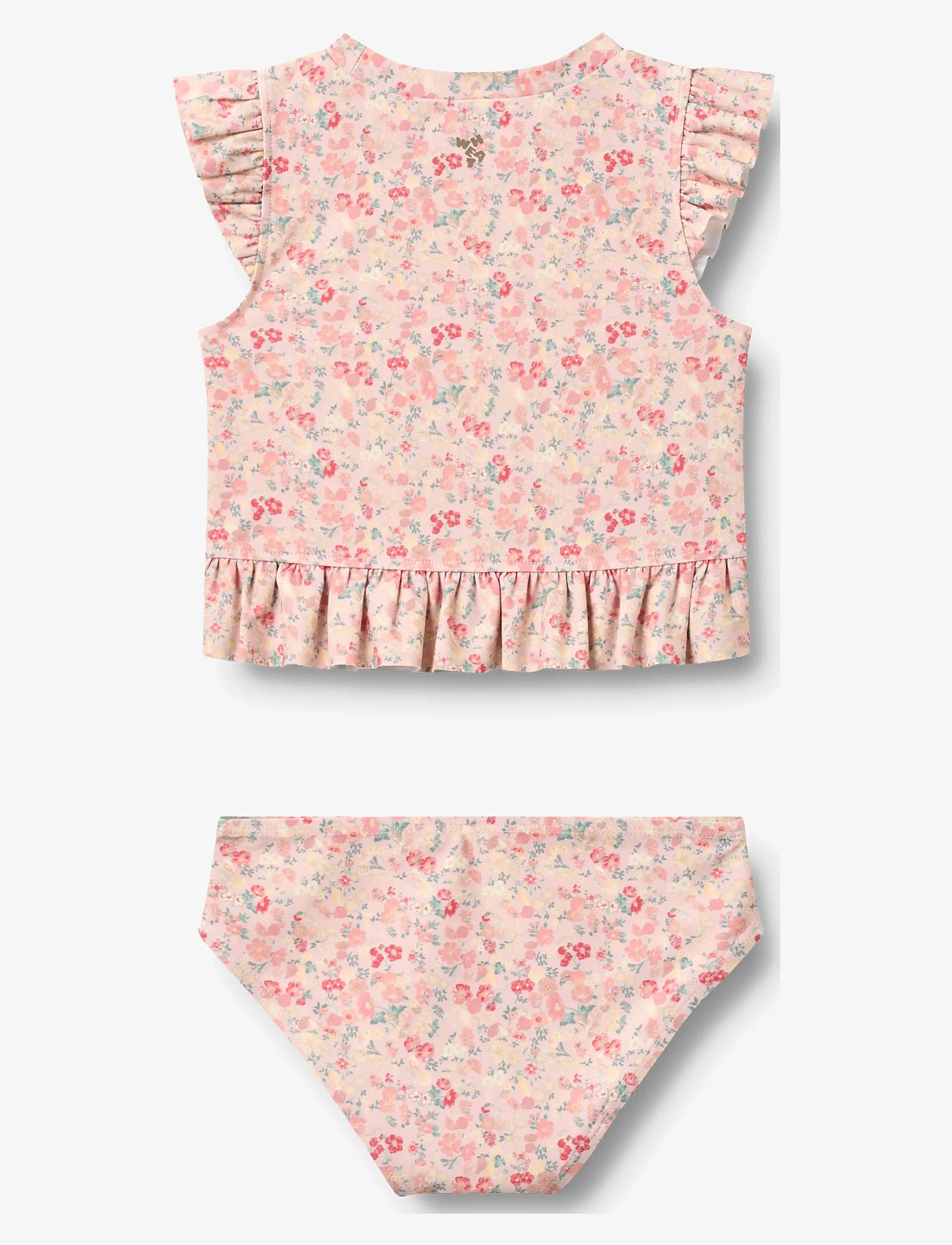 Wheat - Swim Set 2-piece Alma - bikinis - powder flowers and seashells - 1