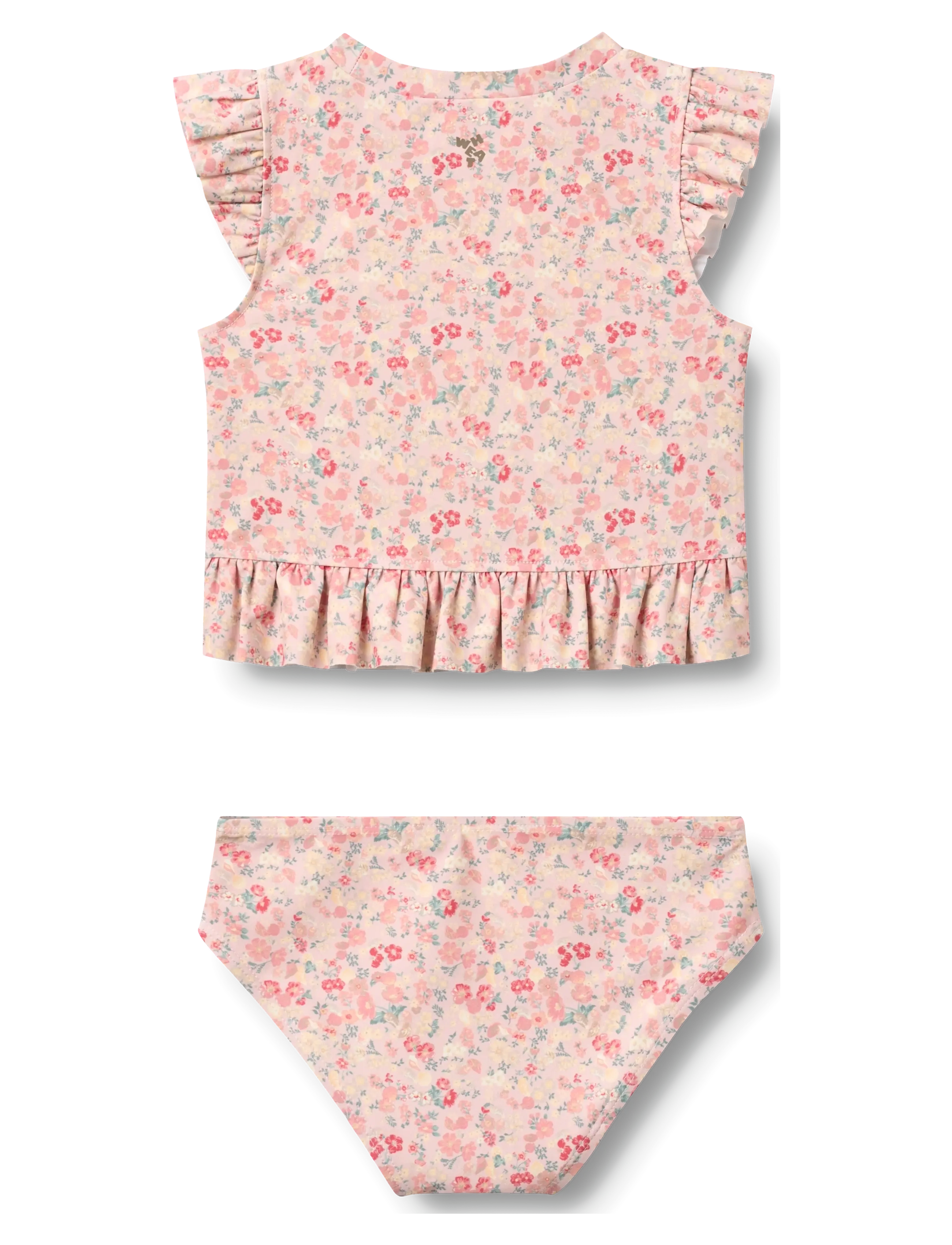 Wheat - Swim Set 2-piece Alma - bikiinid - powder flowers and seashells - 1