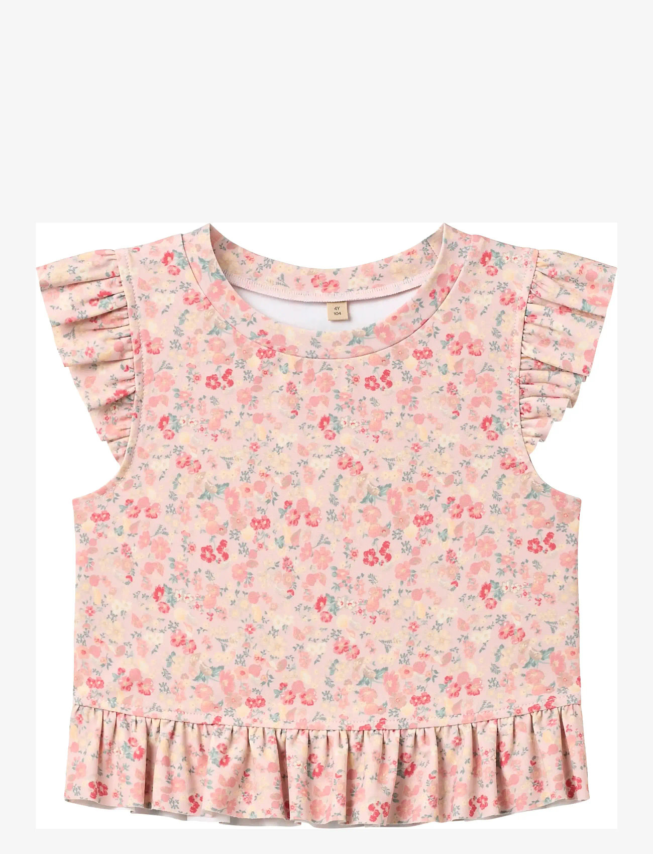 Wheat - Swim Set 2-piece Alma - bikinis - powder flowers and seashells - 2