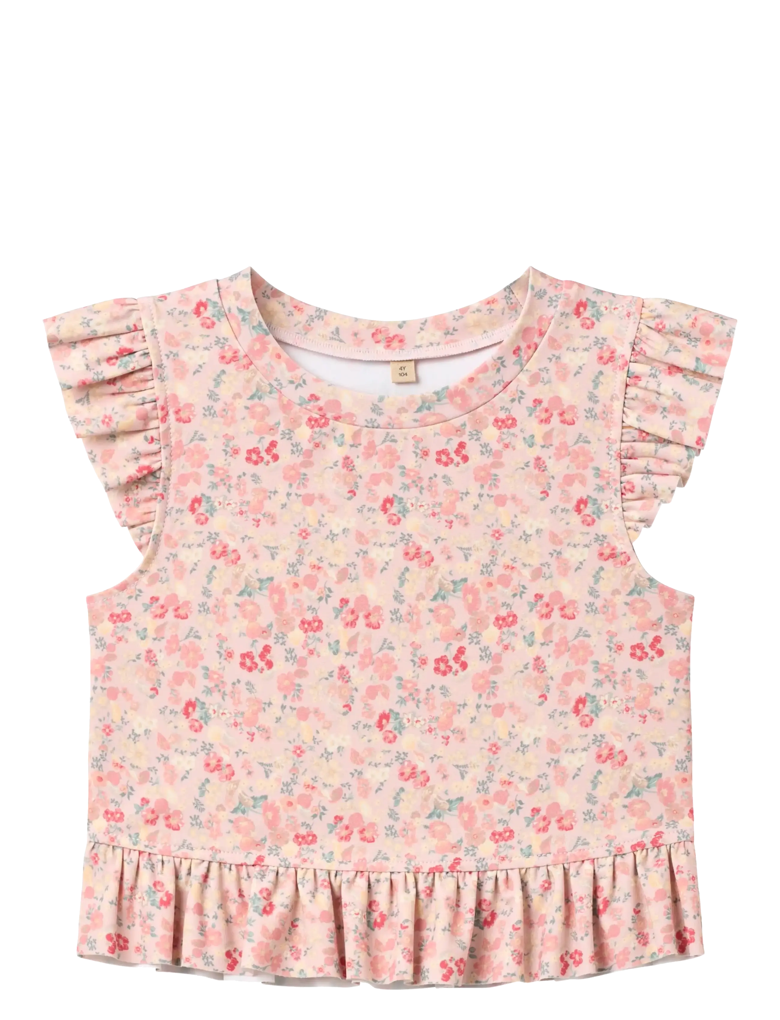 Wheat - Swim Set 2-piece Alma - bikiinid - powder flowers and seashells - 2