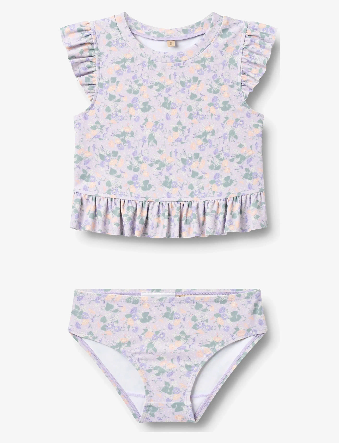 Wheat - Swim Set 2-piece Alma - bikinis - purple light petunias - 0