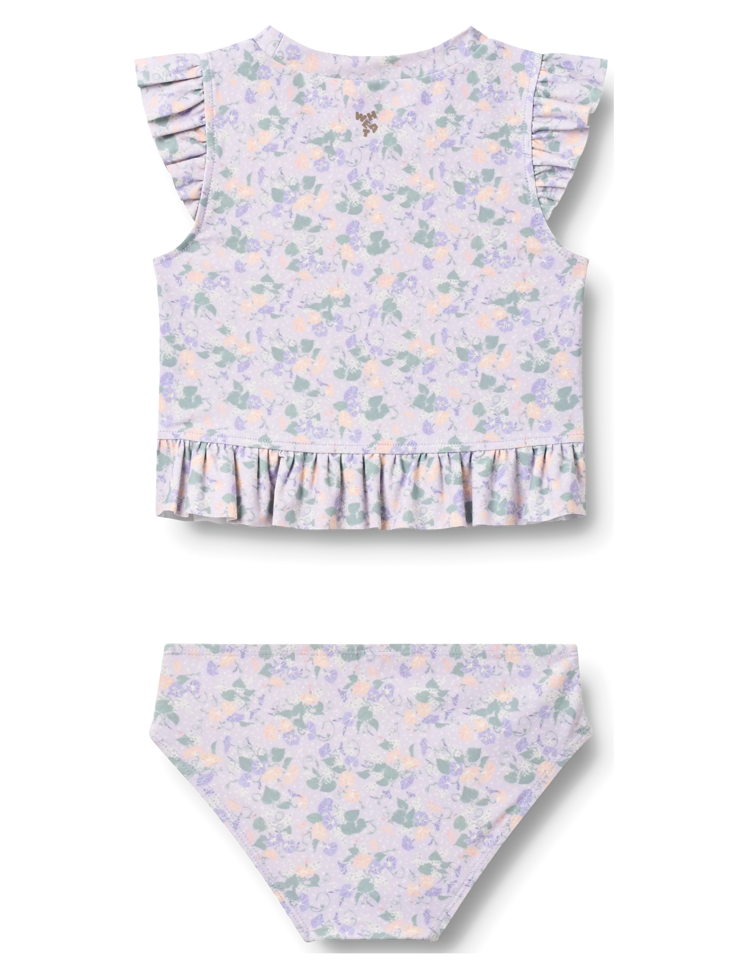 Wheat - Swim Set 2-piece Alma - uv-kleding - purple light petunias - 1