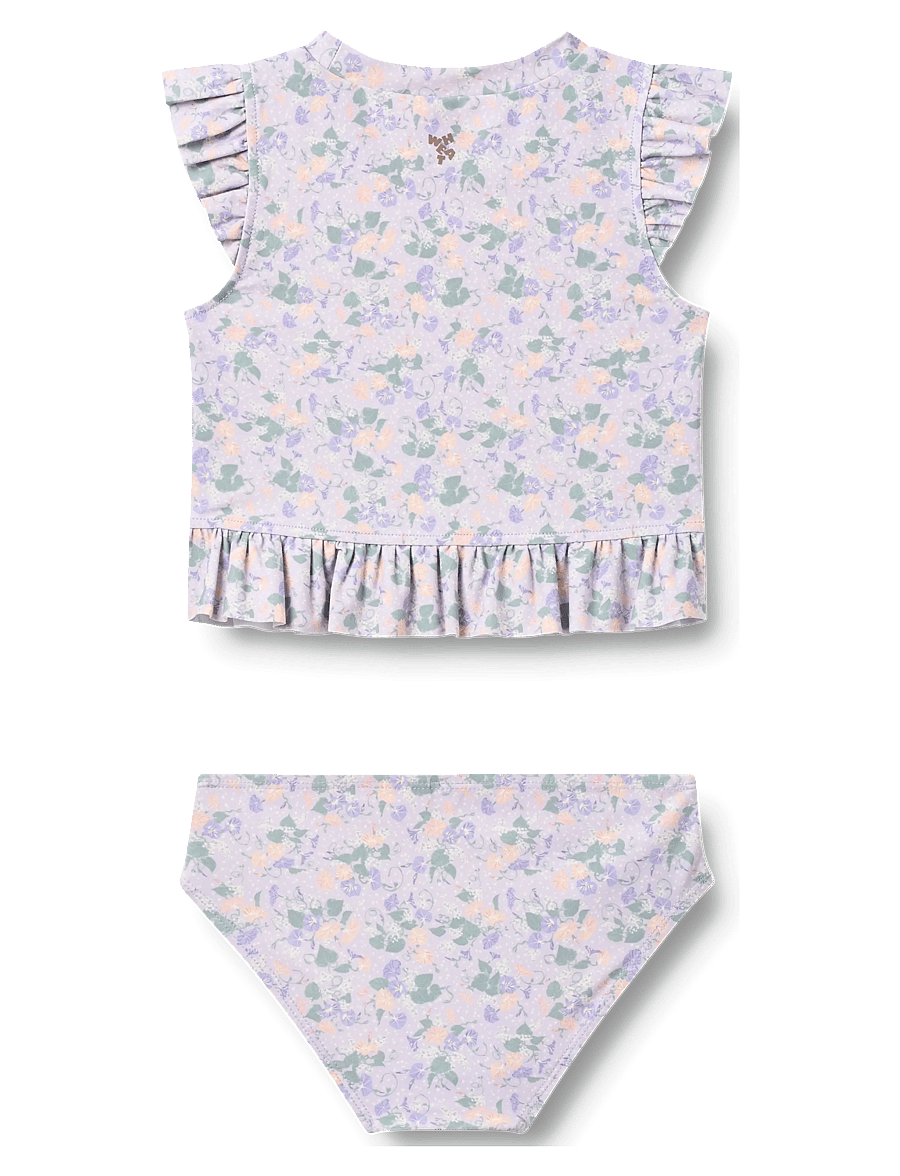 Wheat - Swim Set 2-piece Alma - uv-kleding - purple light petunias - 1