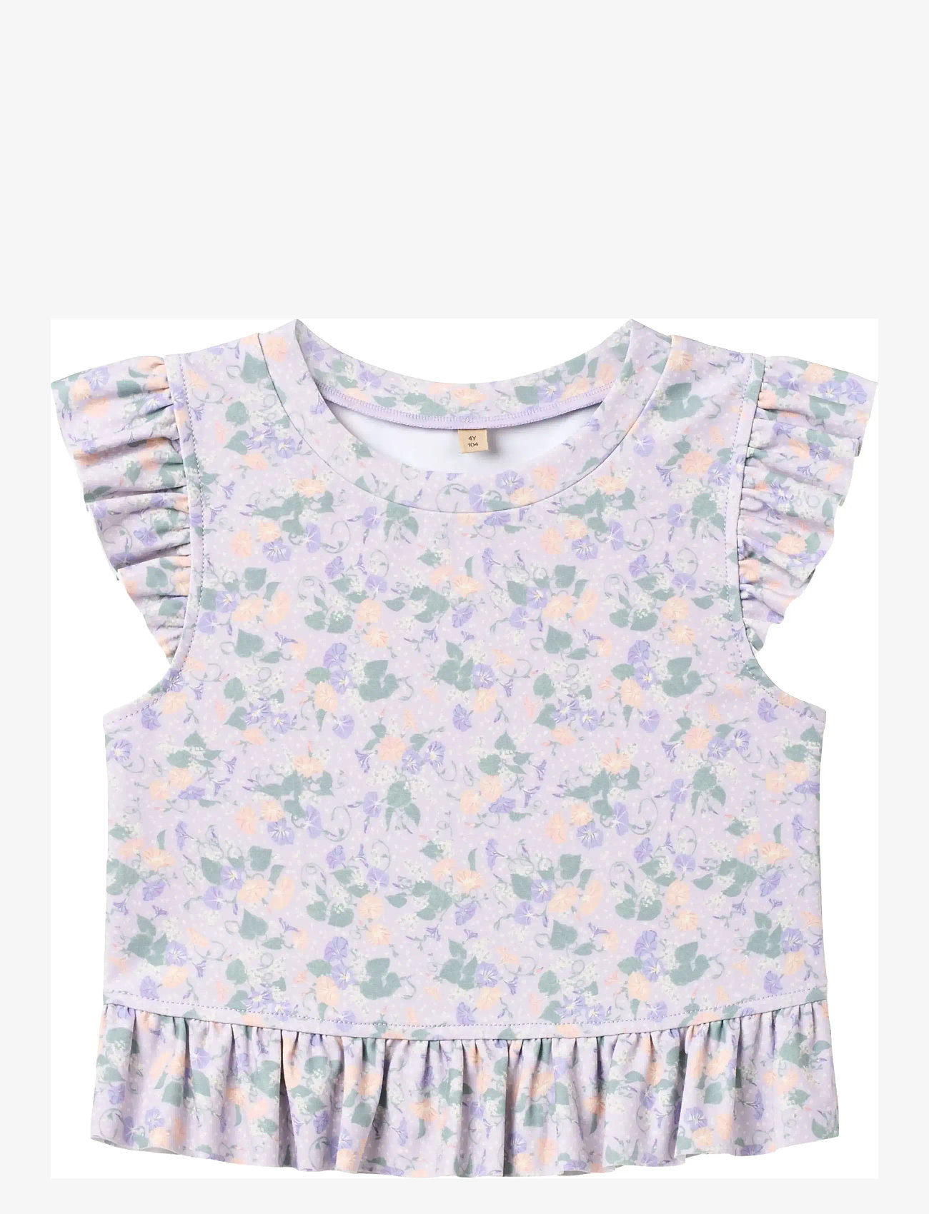 Wheat - Swim Set 2-piece Alma - bikinis - purple light petunias - 2