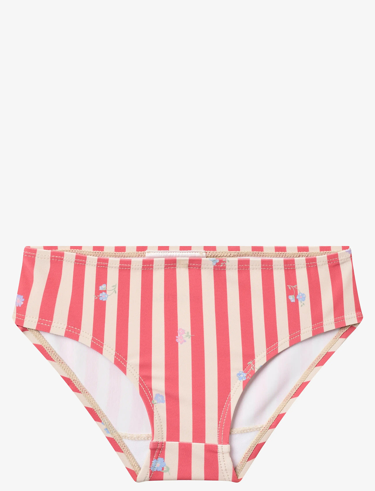 Wheat - Swim Set 2-piece Alma - bikinis - red stripe flowers - 4