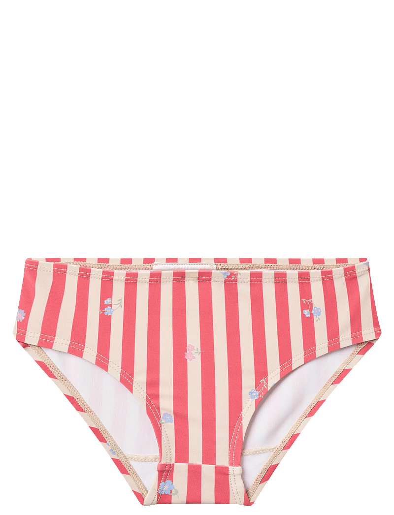 Wheat - Swim Set 2-piece Alma - bikinis - red stripe flowers - 4