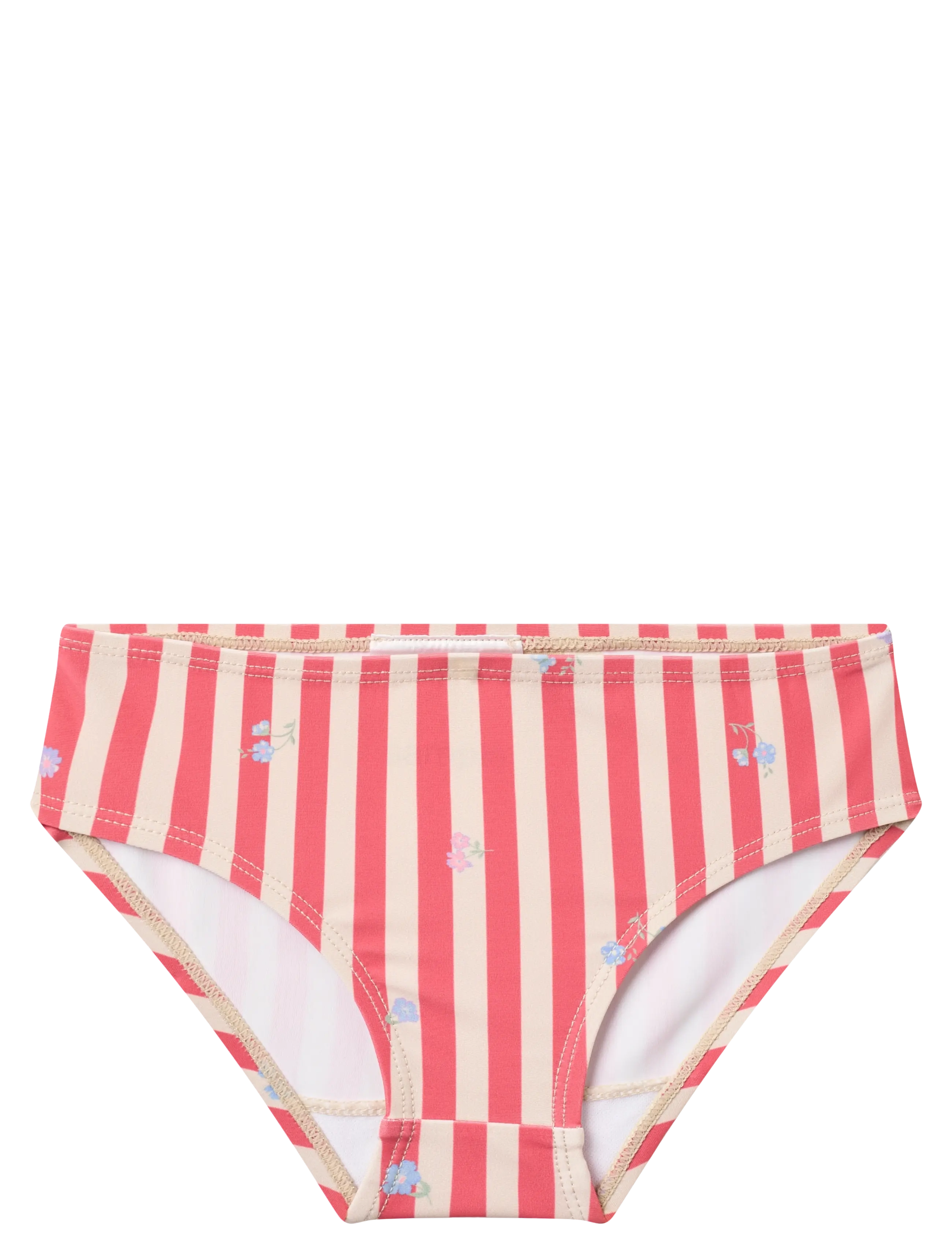 Wheat - Swim Set 2-piece Alma - uv clothing - red stripe flowers - 4