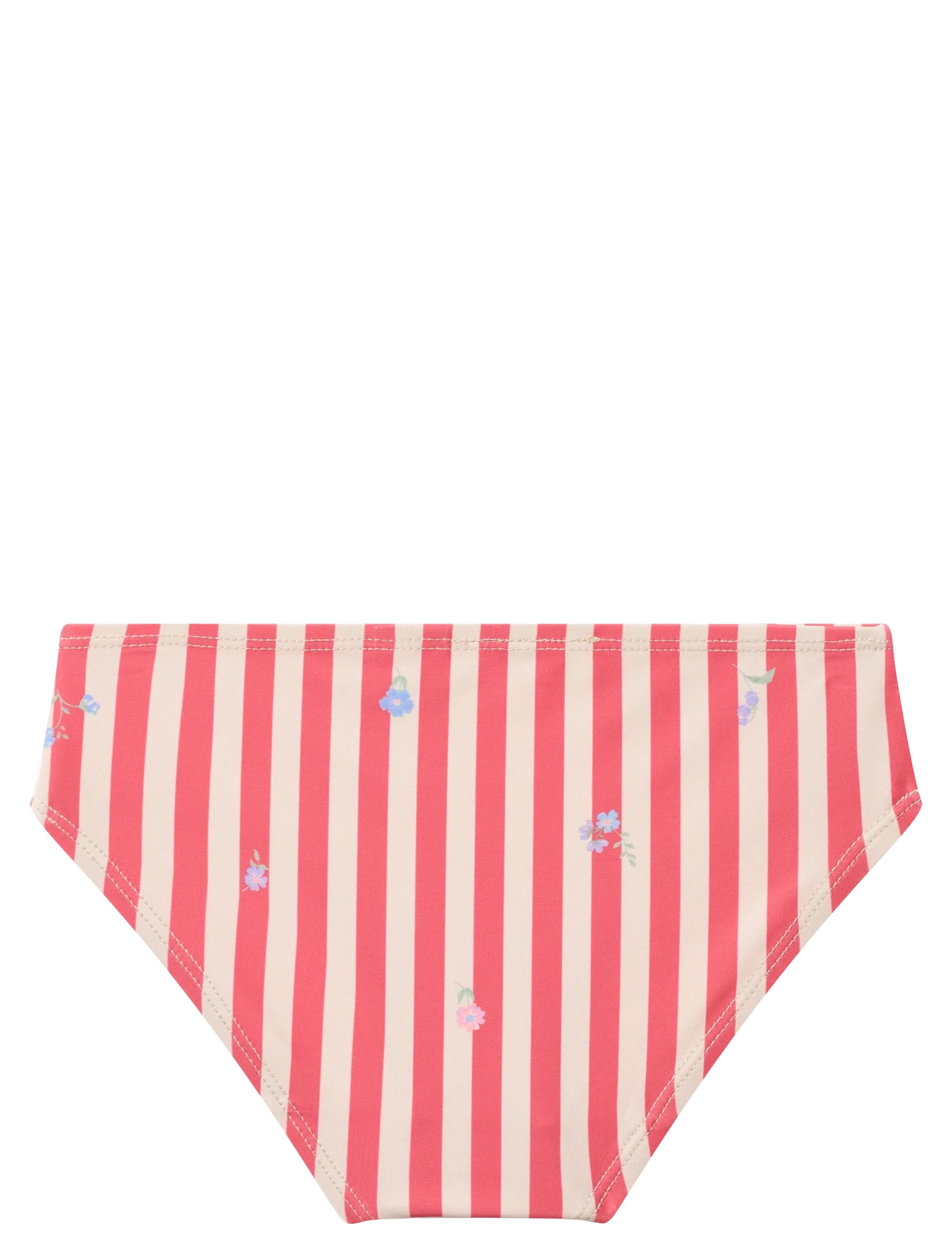 Wheat - Swim Set 2-piece Alma - uv clothing - red stripe flowers - 5