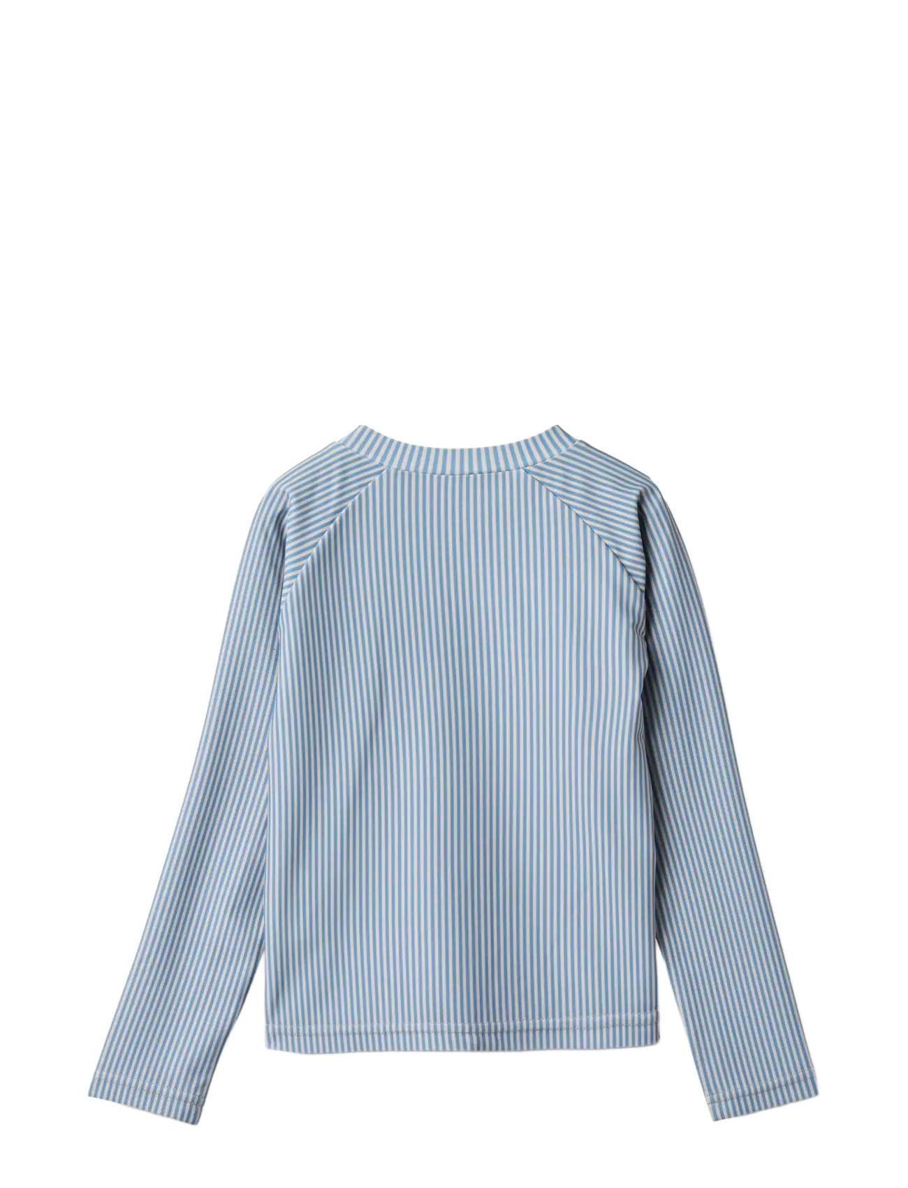 Wheat - Swim t-shirt L/S zip Ada - ujumisriiete ülaosad - blue swim stripe - 1