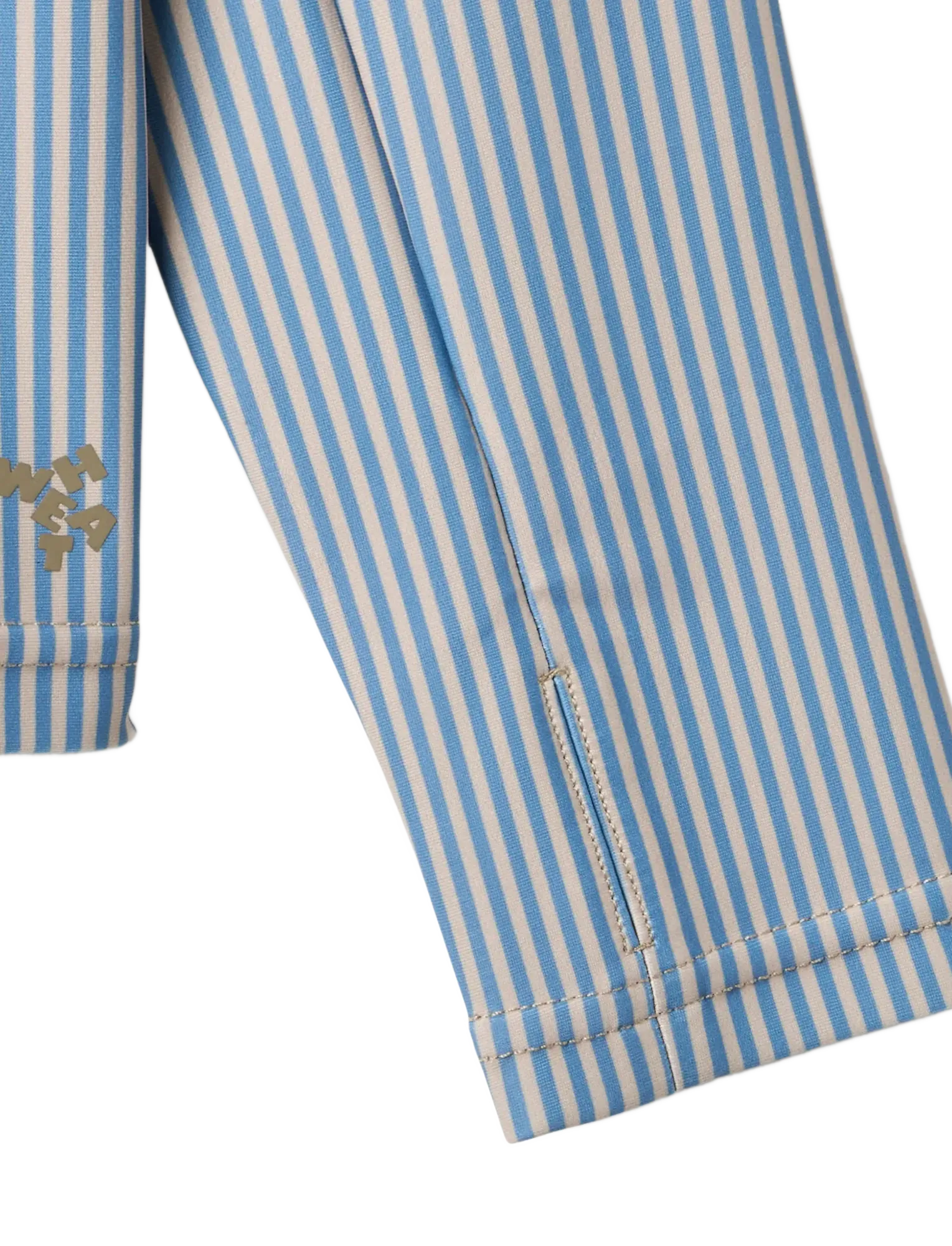 Wheat - Swim t-shirt L/S zip Ada - ujumisriiete ülaosad - blue swim stripe - 2