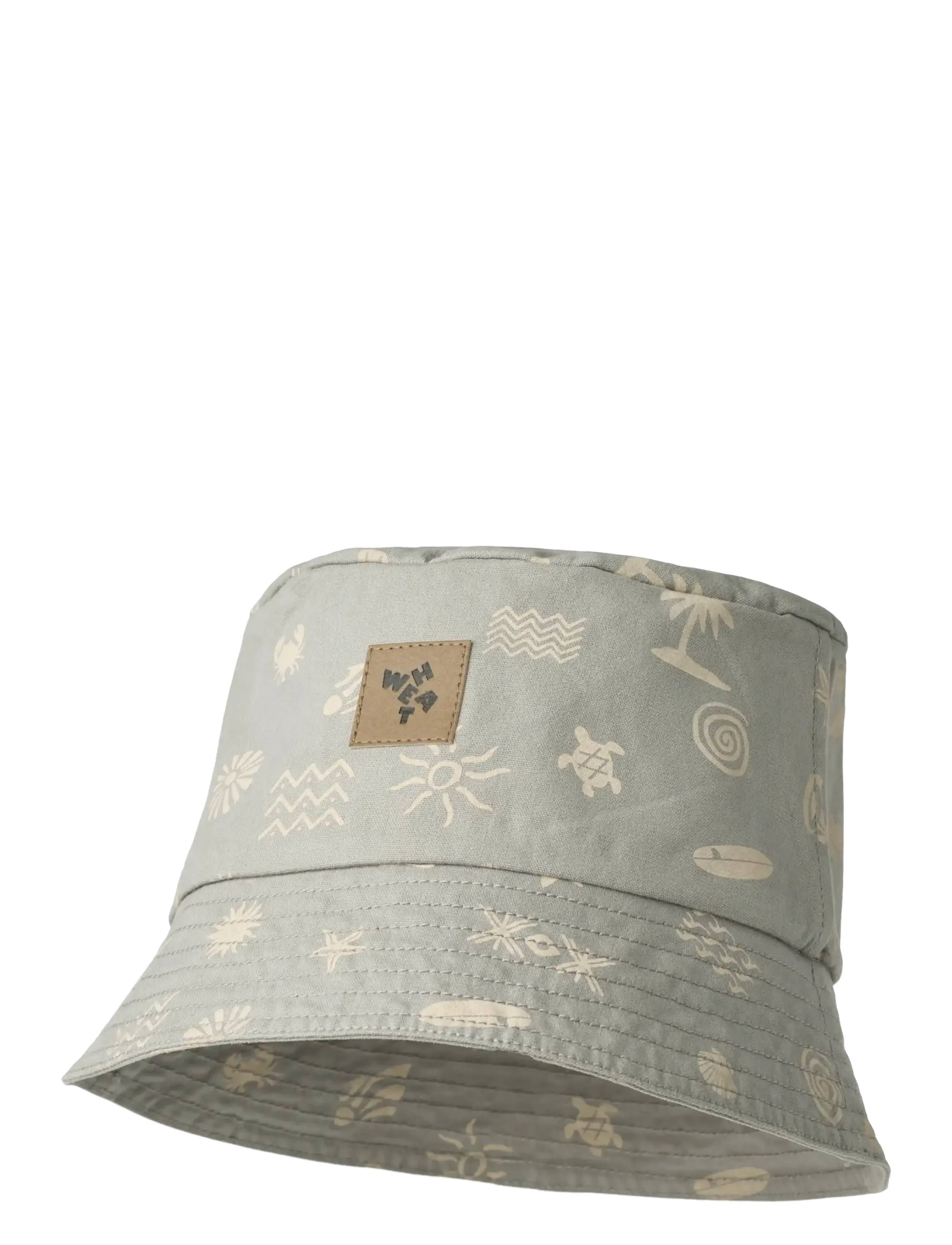Wheat Bucket Hat Charlie - Aksessuaarid - LIGHT FLINT SUMMER / grey