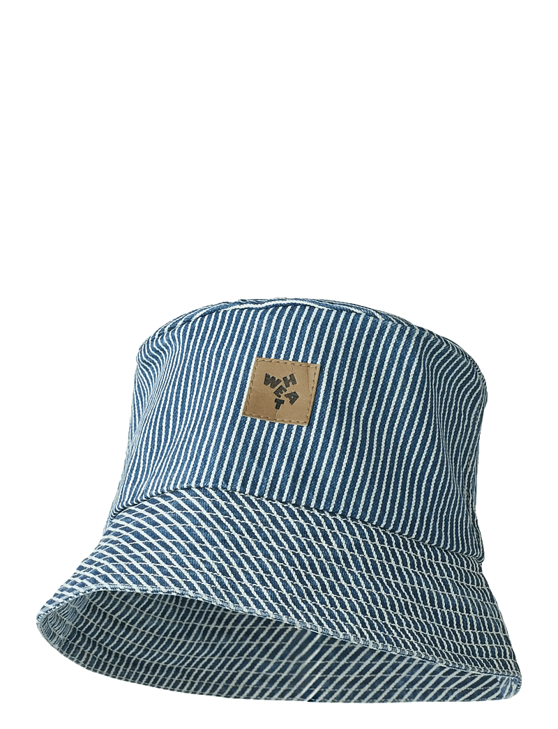 Wheat - Bucket Hat Charlie - winteraccessoires - denim stripe - 0