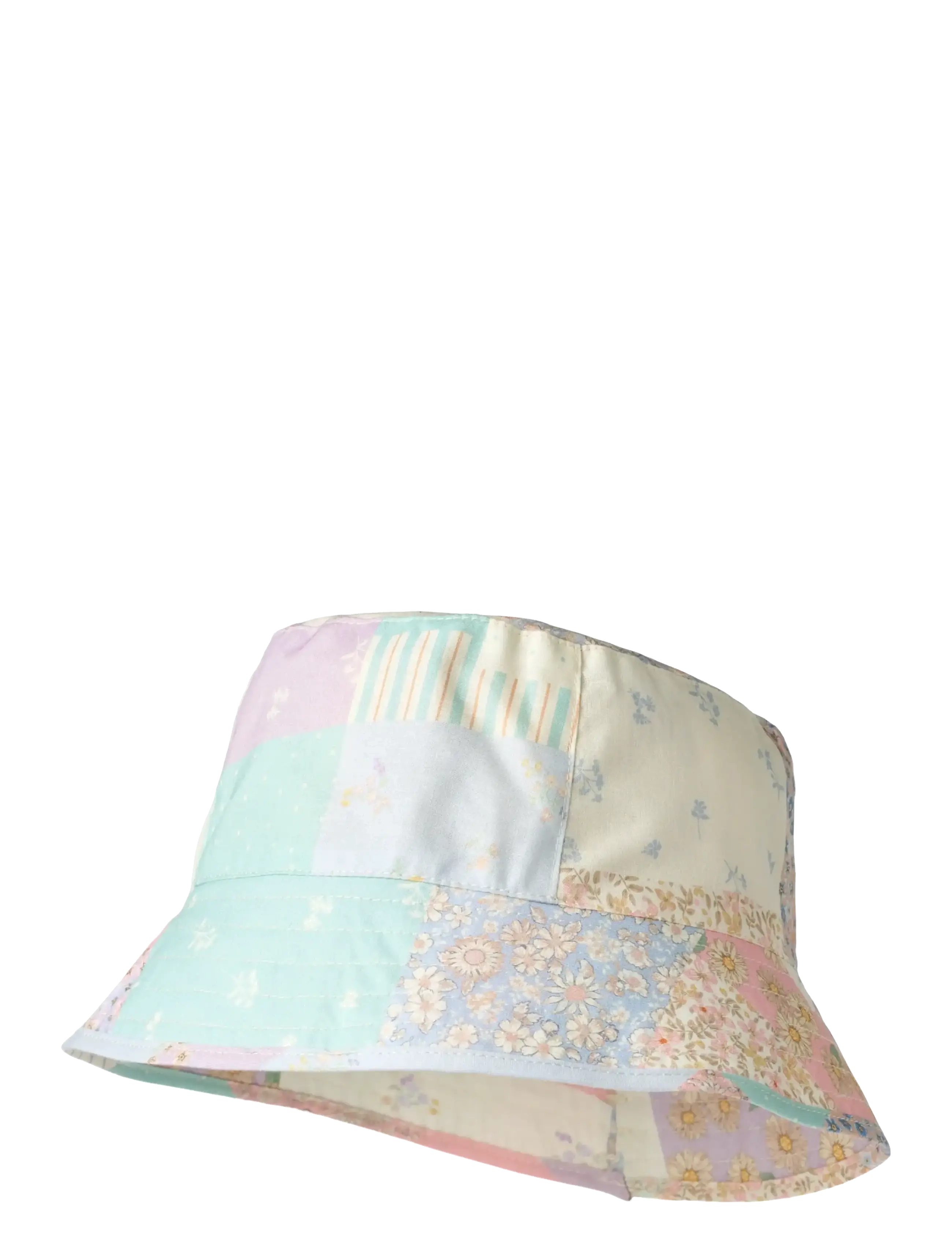 Wheat Bucket Hat Alec - Bucket hats - PATCHWORK FLOWERS / multi