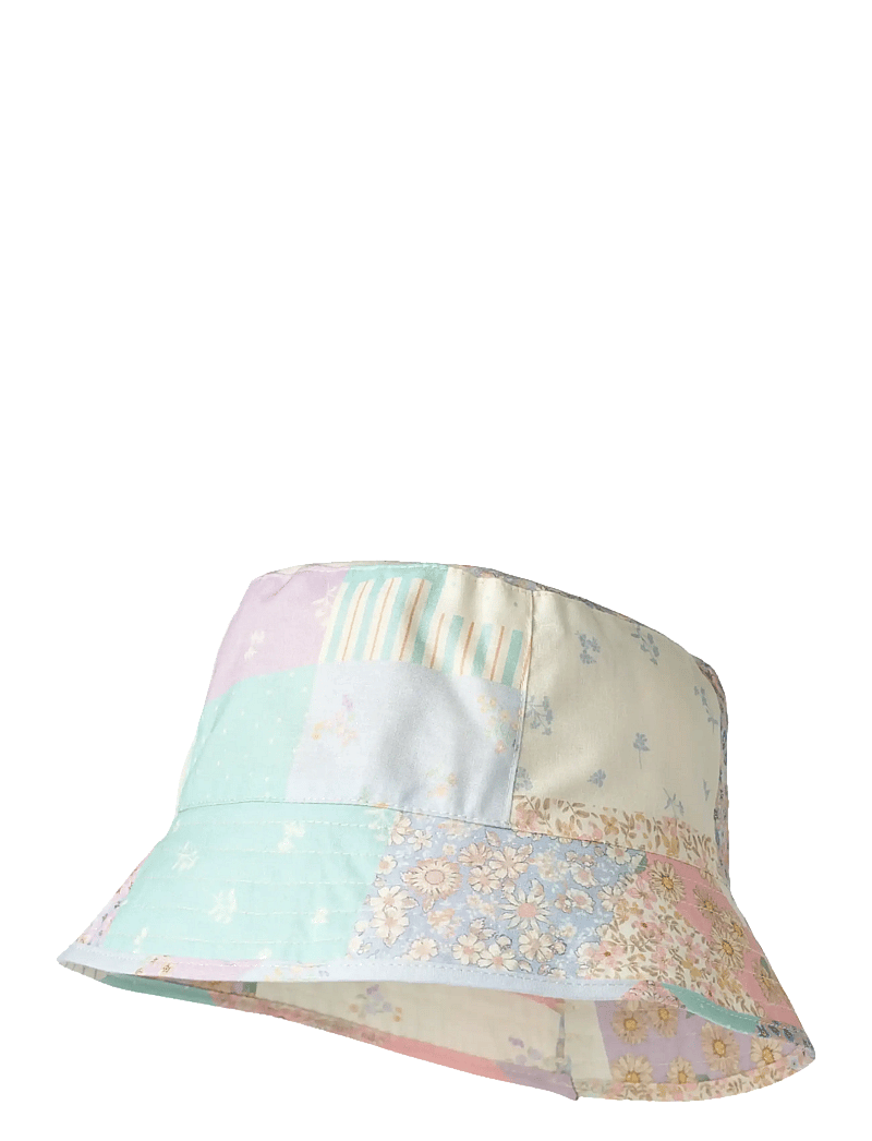 Wheat - Bucket Hat Alec - winteraccessoires - patchwork flowers - 0