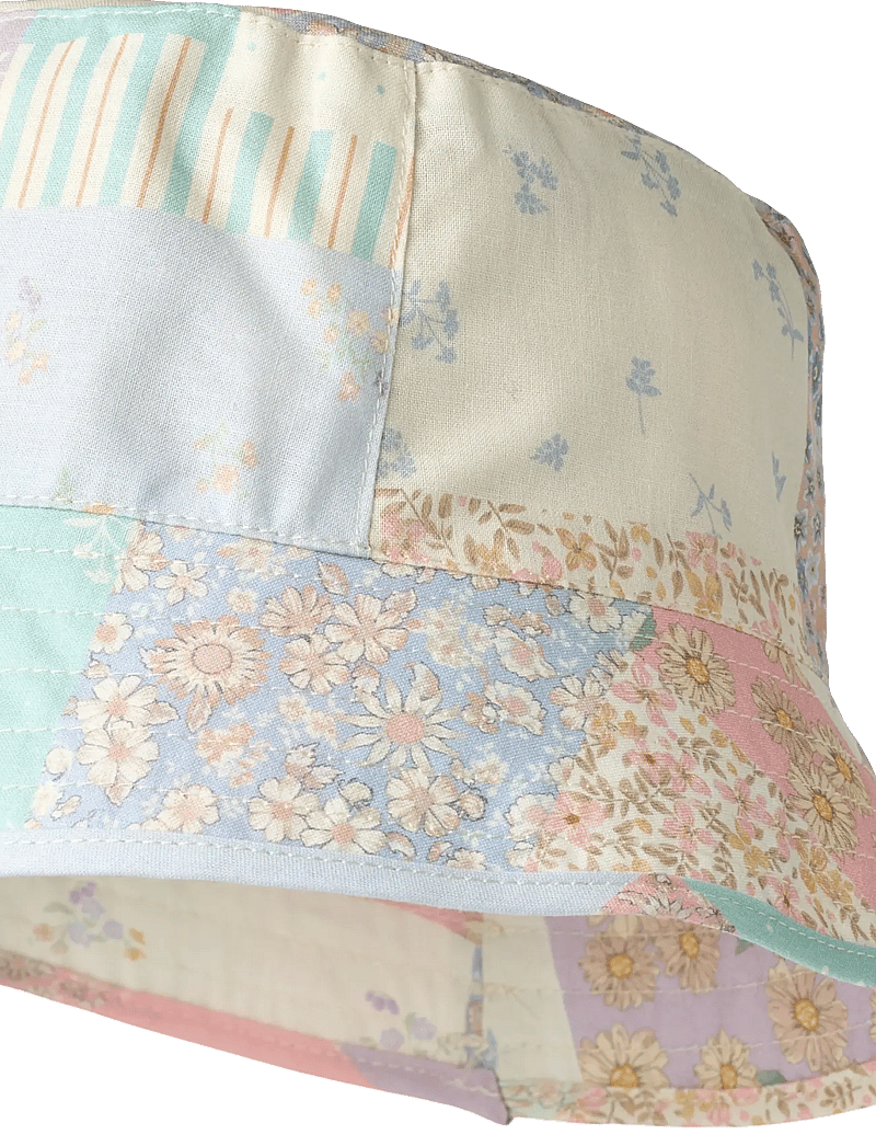 Wheat - Bucket Hat Alec - winteraccessoires - patchwork flowers - 1