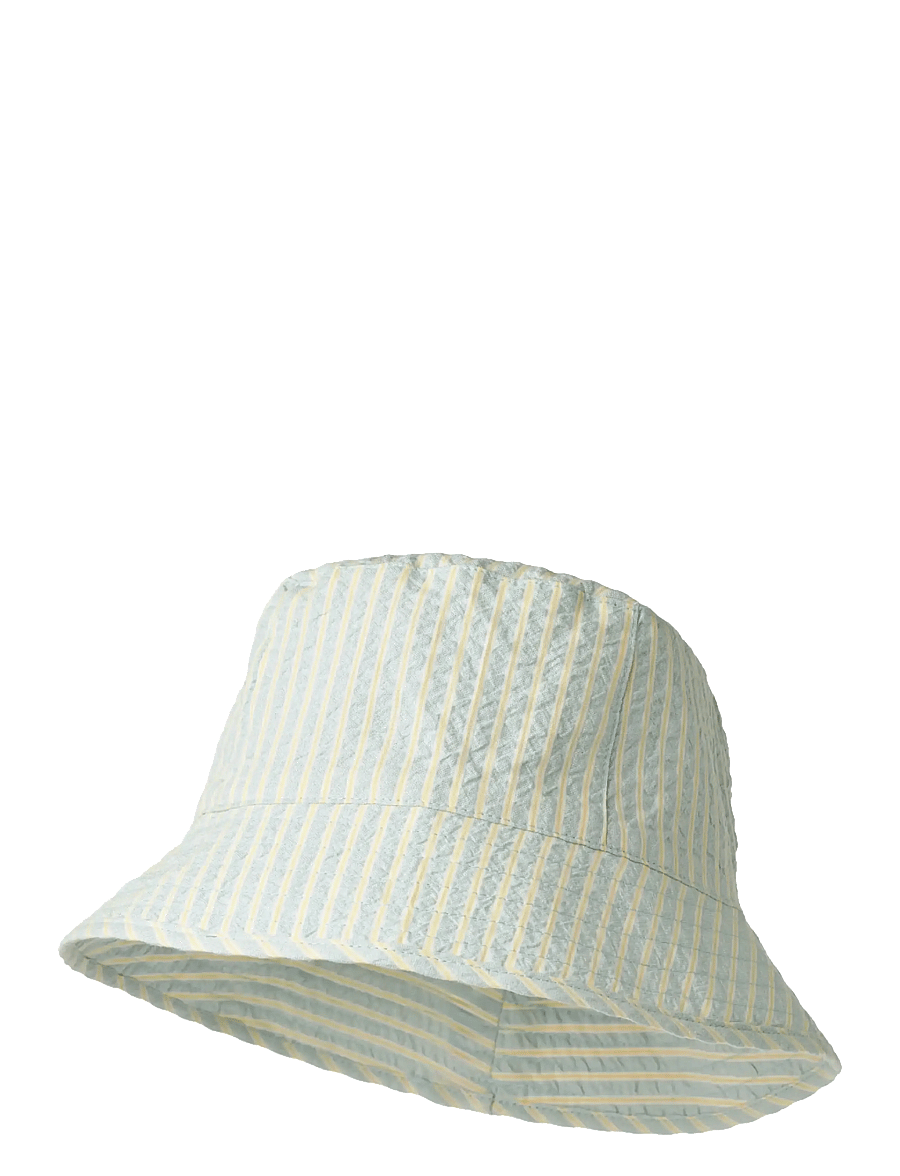 Wheat - Bucket Hat Alec - winteraccessoires - summer sky stripe - 1