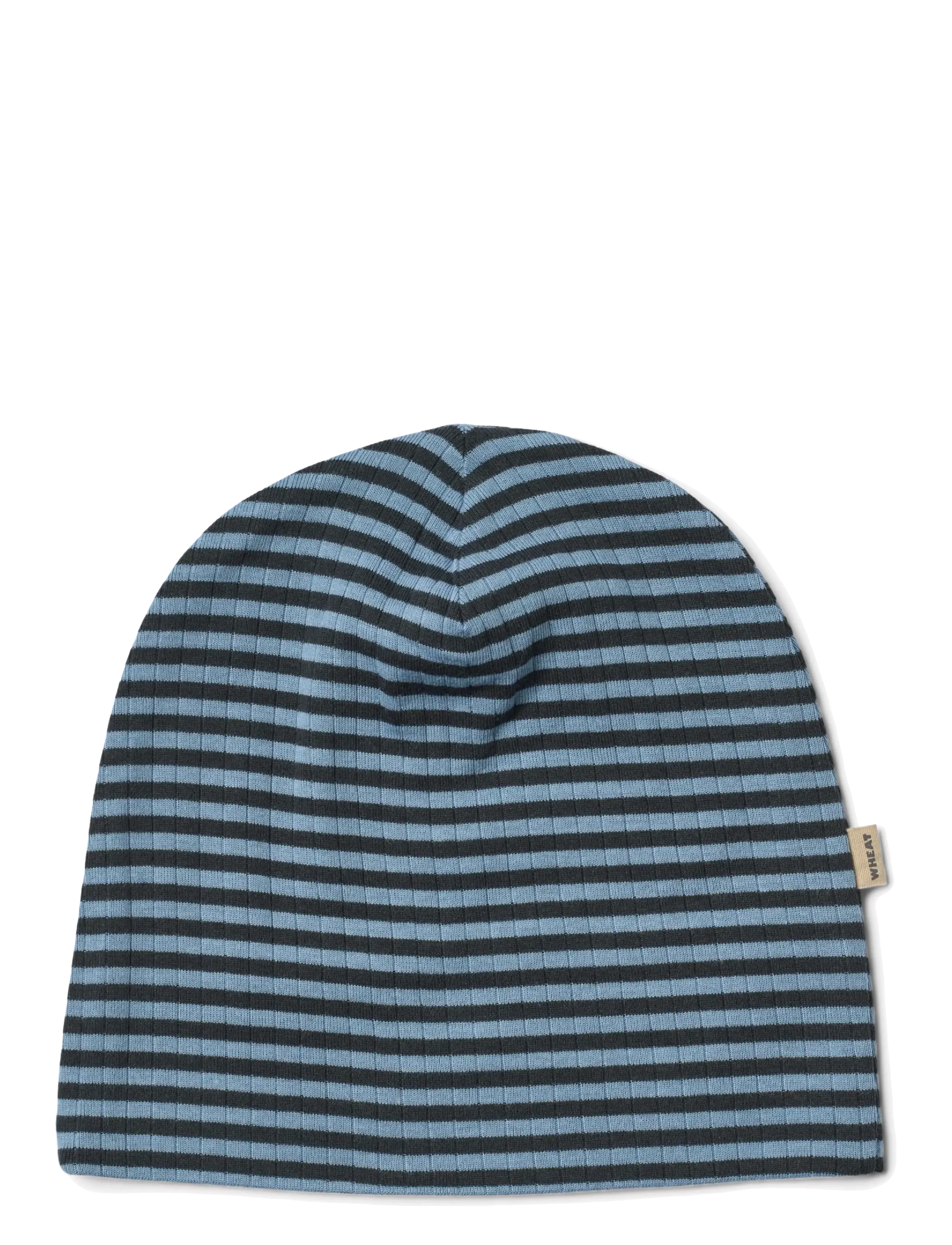Wheat - 2 Hat Soft Aidan - bright blue stripe - 2