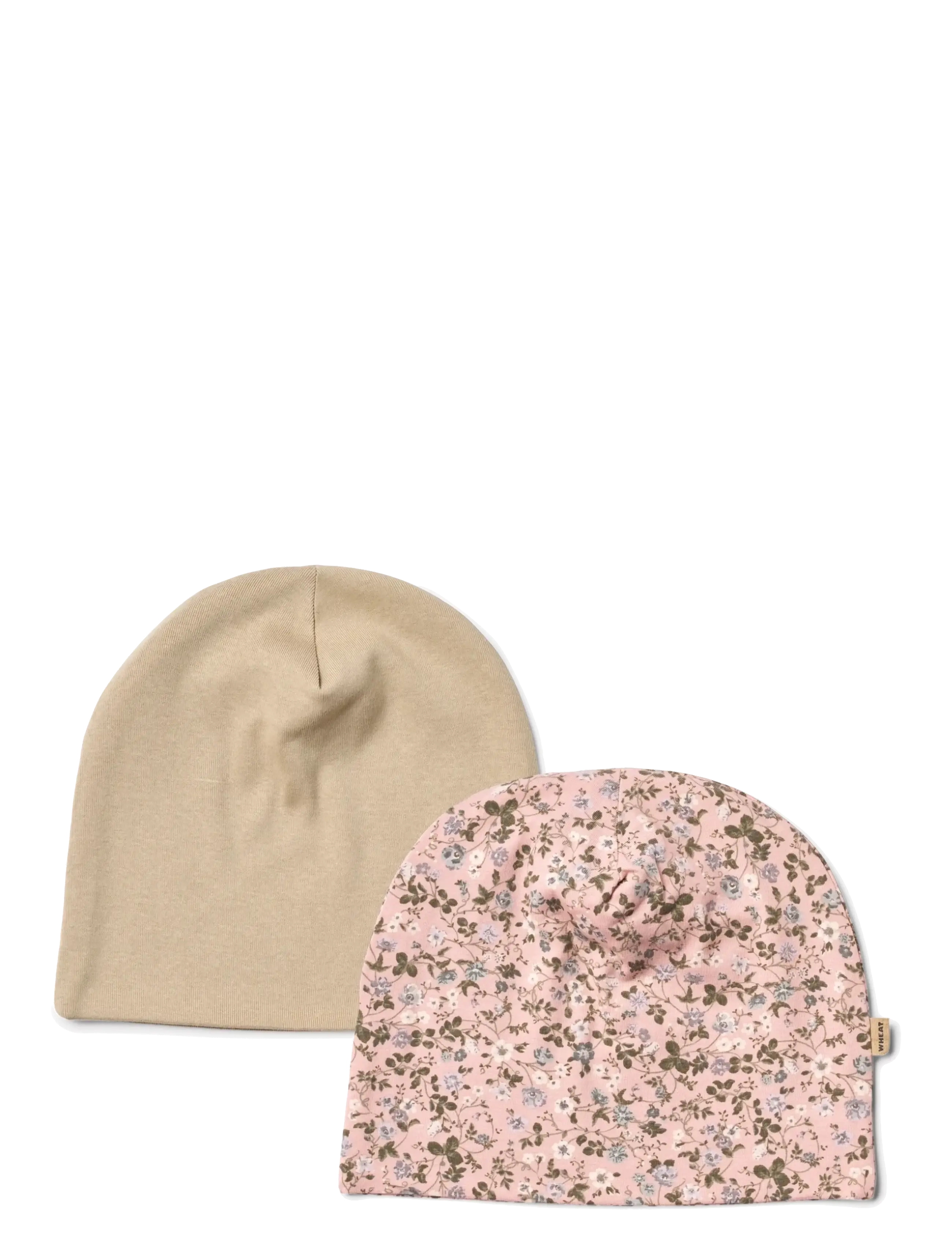 Wheat - 2 Hat Soft Aidan - rose powder flowers - 1