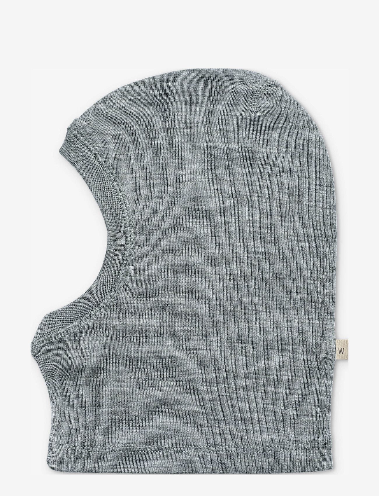 Wheat - 2 Wool Balaclava Kim - vinter tilbehør - melange grey - 2