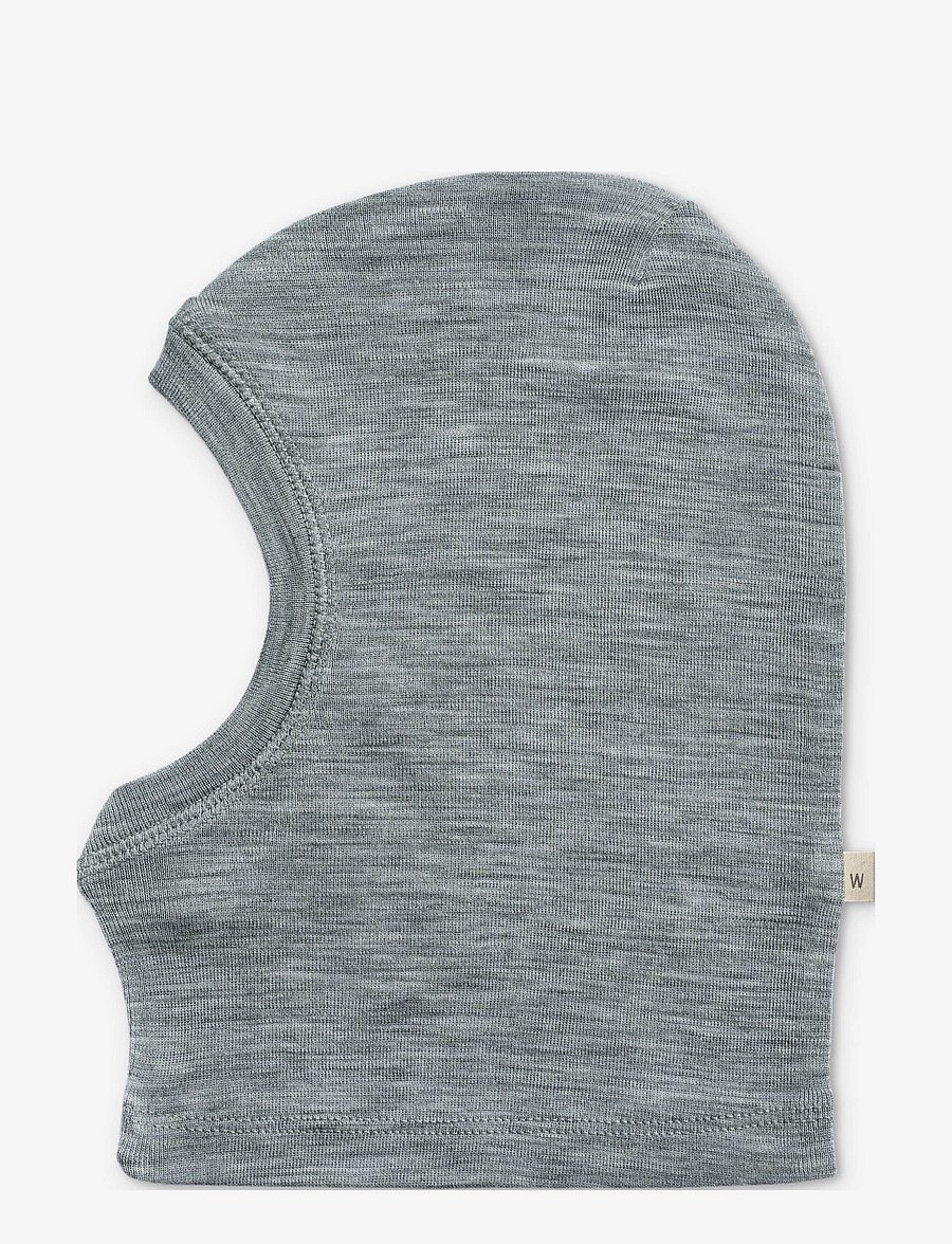 Wheat - 2 Wool Balaclava Kim - talveaksessuaarid - melange grey - 2