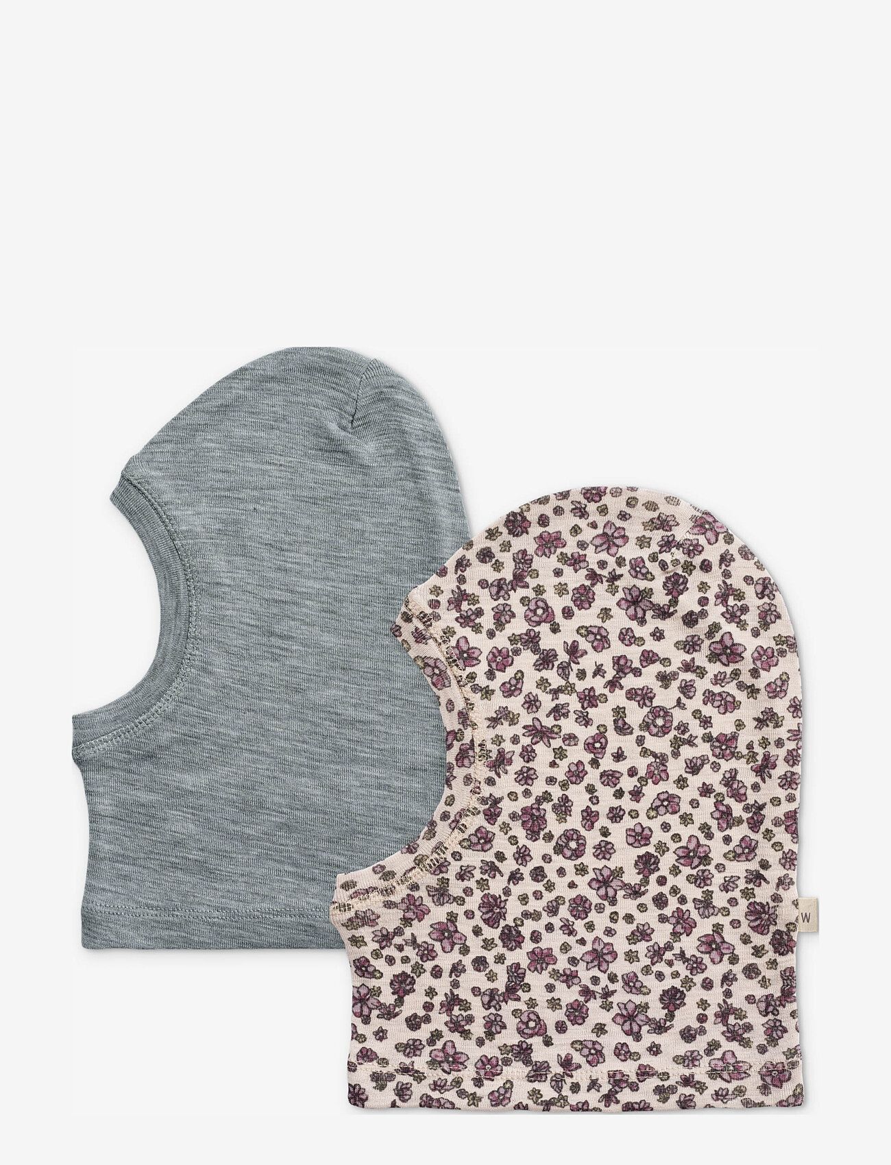 Wheat - 2 Wool Balaclava Kim - autumn flowers - 0