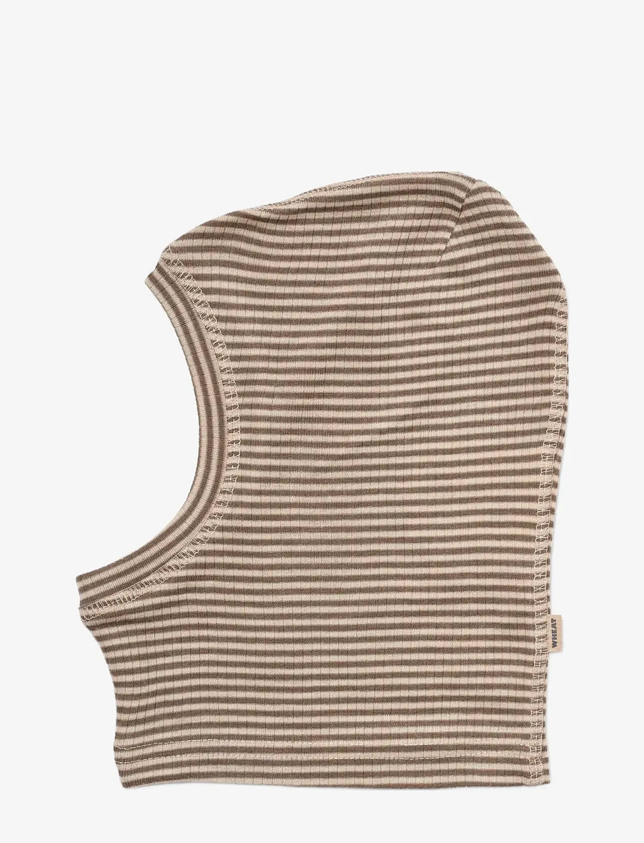 Wheat - 2 Wool Balaclava Kim - blue flowers - 1