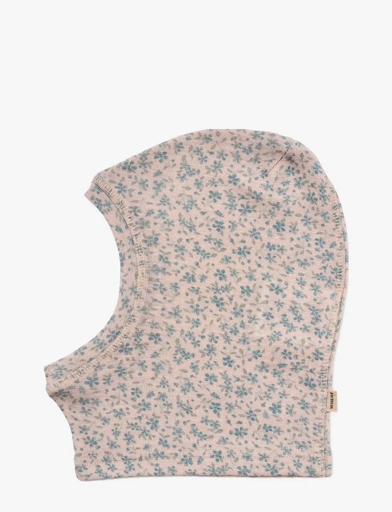 Wheat - 2 Wool Balaclava Kim - blue flowers - 2