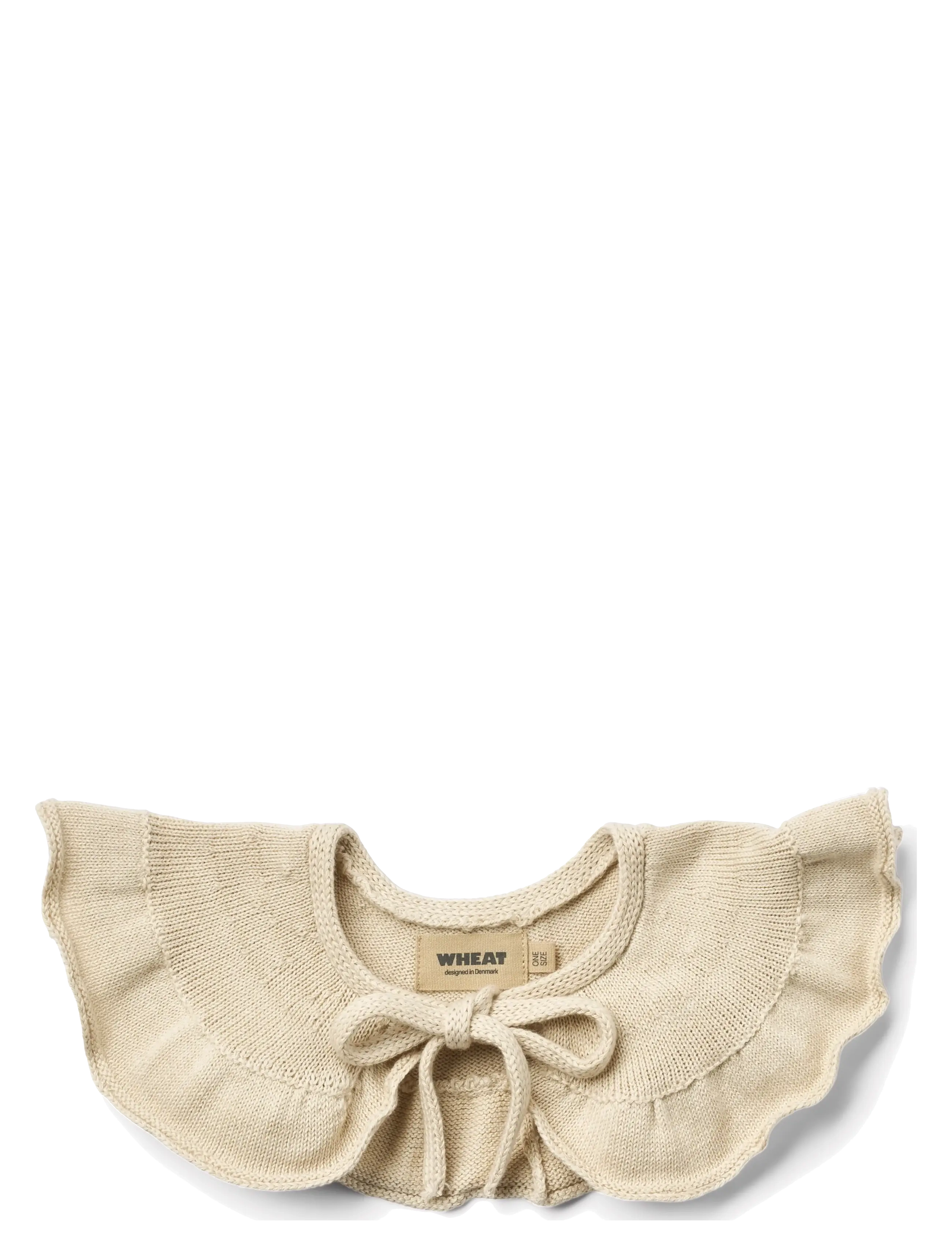Wheat Knit Collar Edele, One Size, Scarves & Neckwarmers, Beige - Kinder