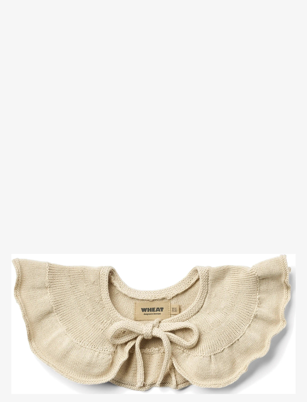 Wheat - Knit Collar Edele - halsedisse - offwhite - 0